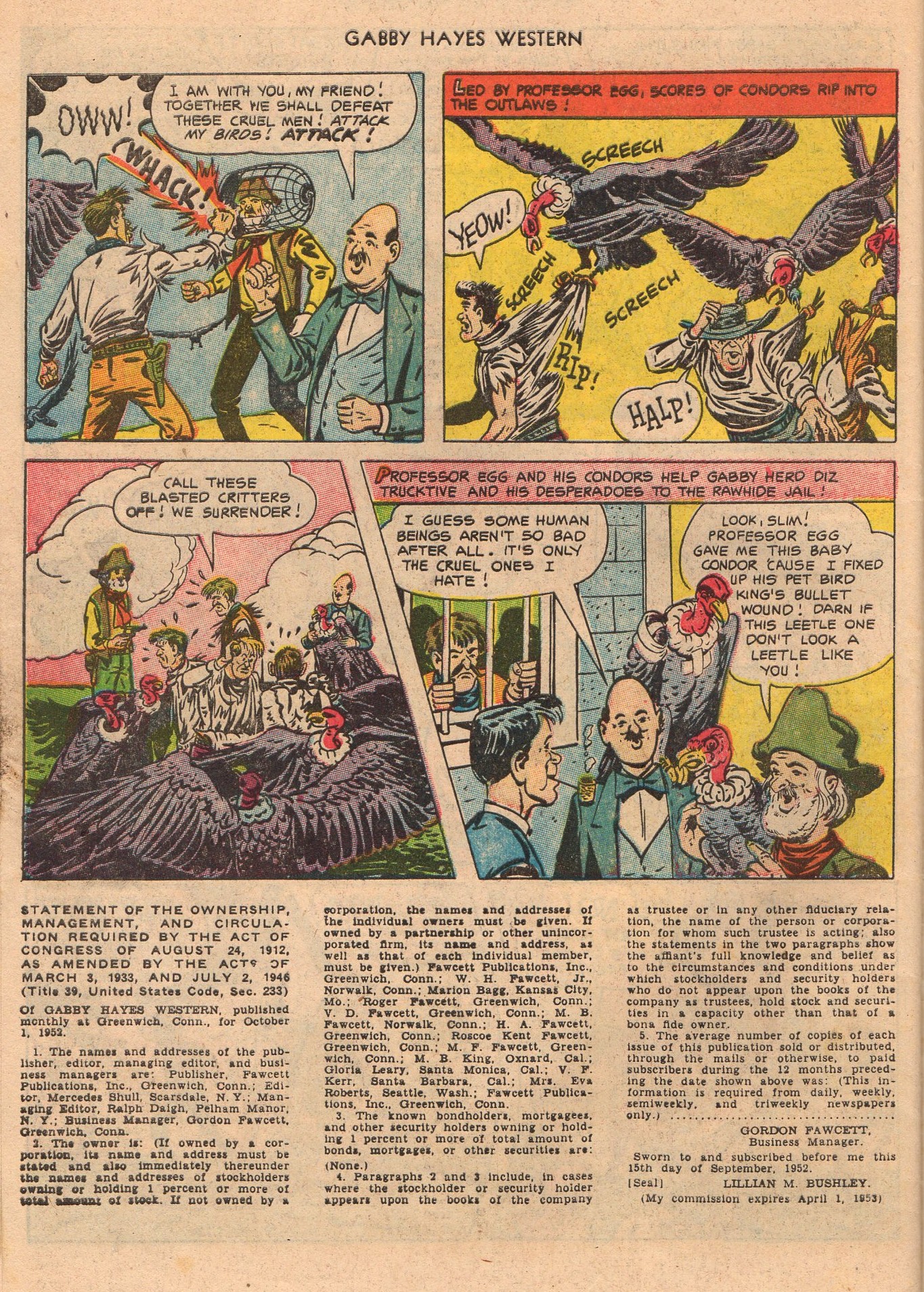 Read online Gabby Hayes Western comic -  Issue #50 - 34