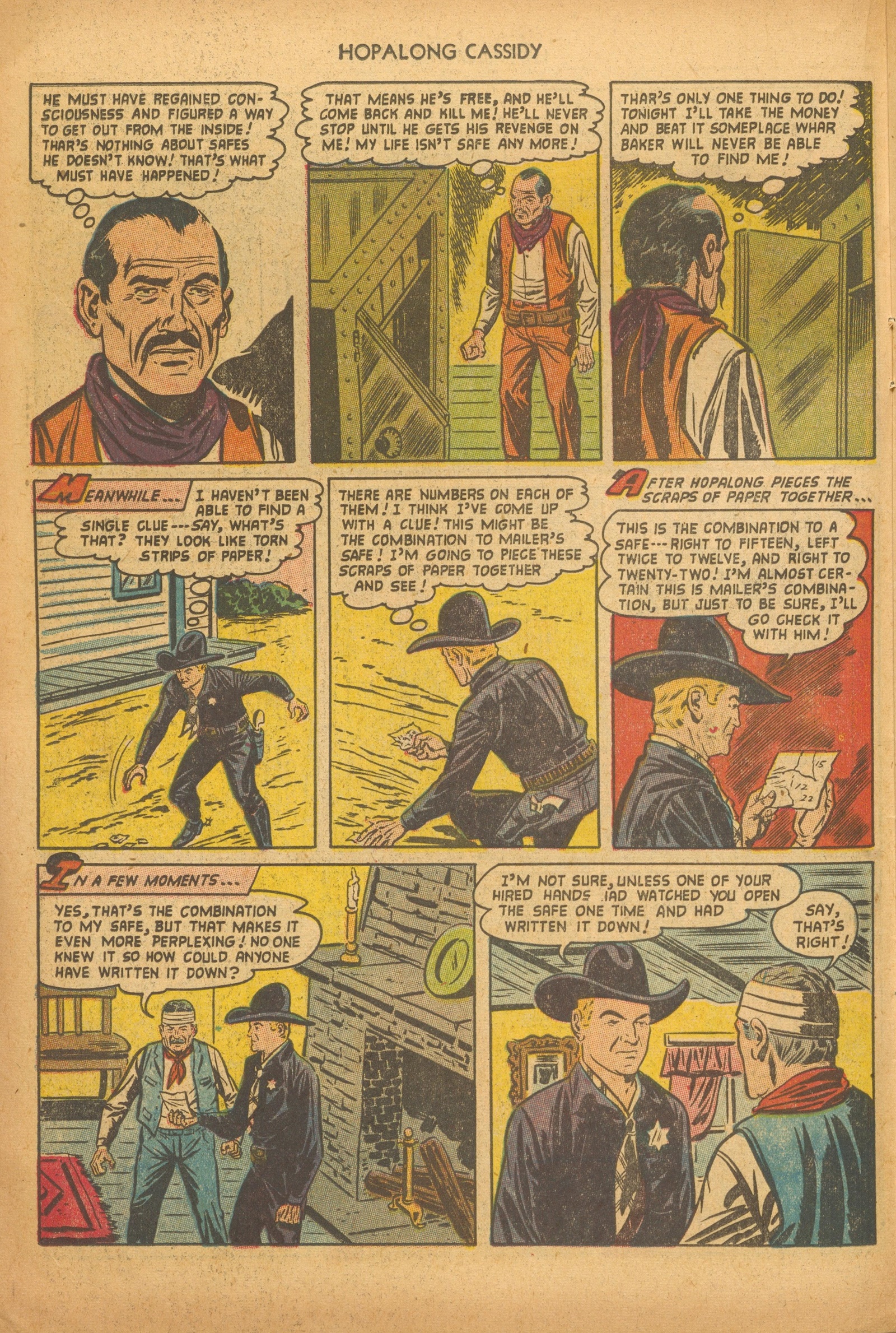 Read online Hopalong Cassidy comic -  Issue #78 - 14