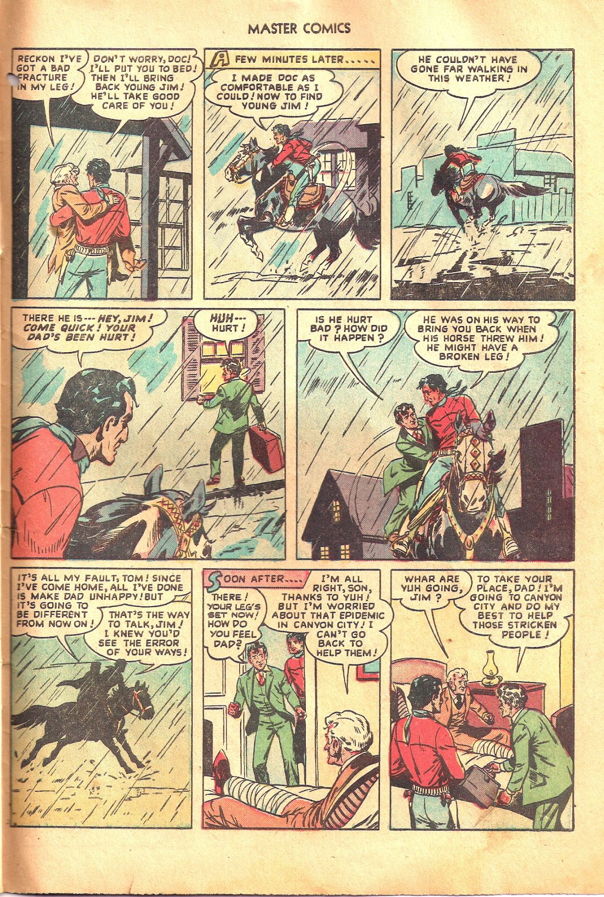Read online Master Comics comic -  Issue #104 - 31