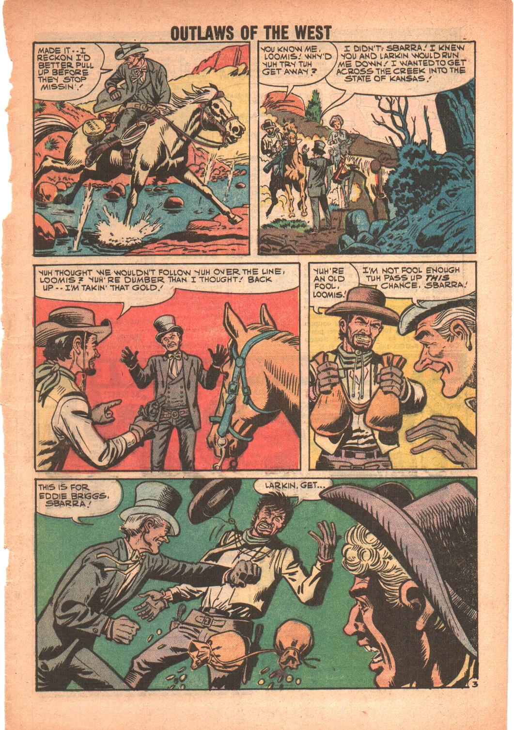 Read online Outlaws of the West comic -  Issue #19 - 6