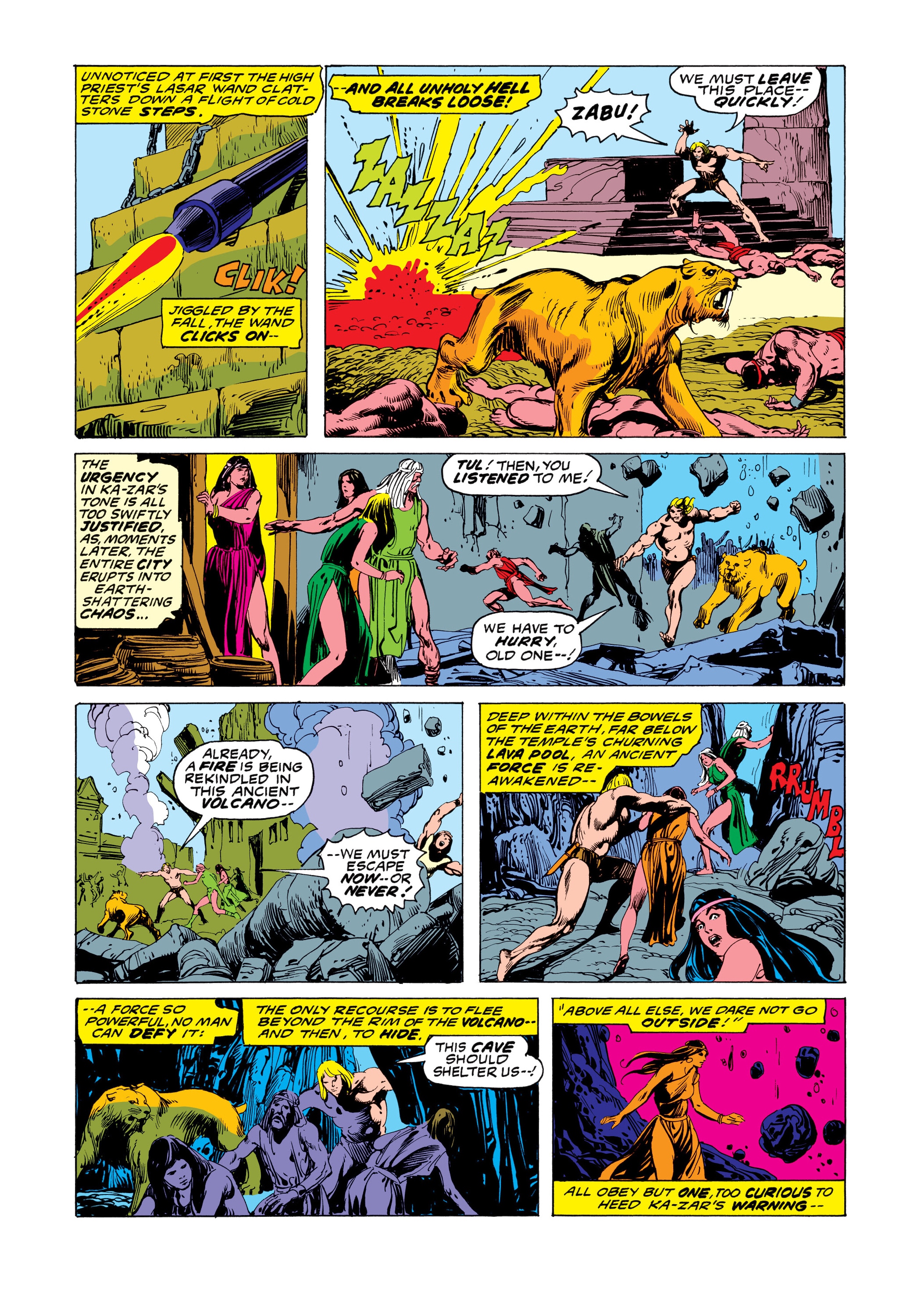 Read online Marvel Masterworks: Ka-Zar comic -  Issue # TPB 3 (Part 1) - 64