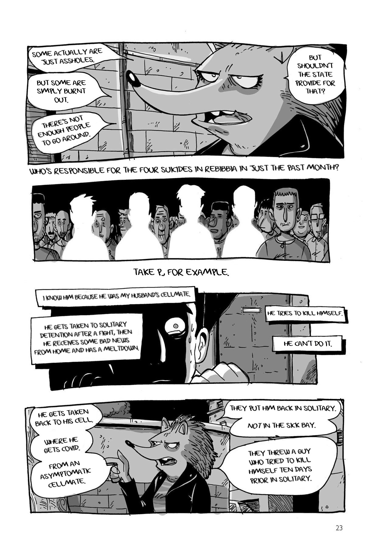 Read online All Quiet on Rebibbia's Front comic -  Issue # TPB (Part 1) - 24