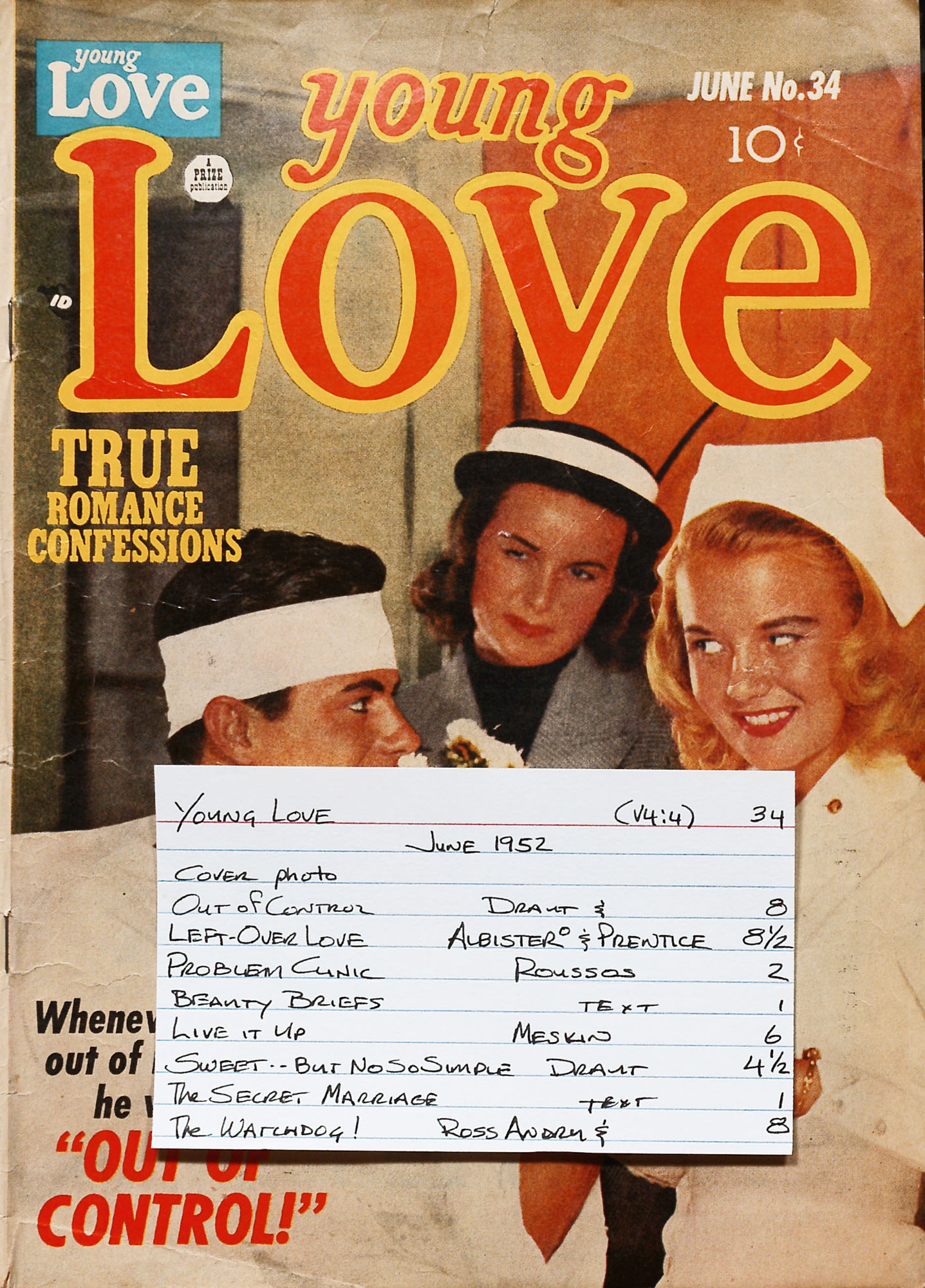 Read online Young Love (1949) comic -  Issue #34 - 53