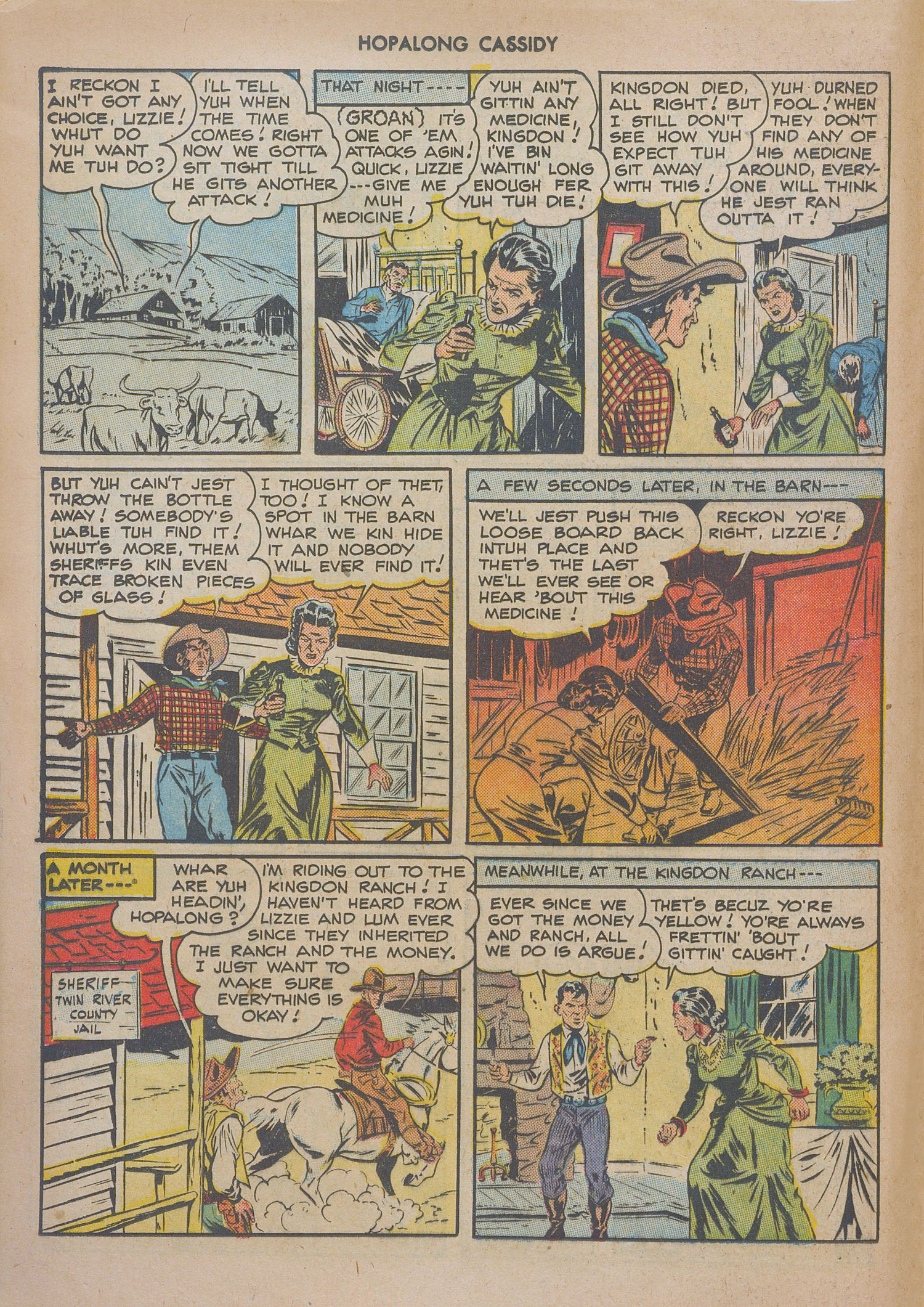 Read online Hopalong Cassidy comic -  Issue #27 - 18