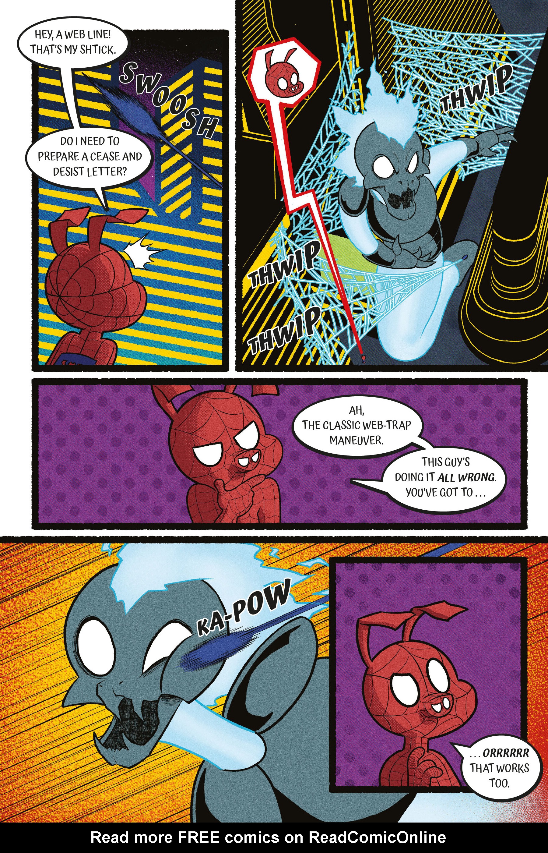Read online Spider-Ham: A Pig in Time comic -  Issue # TPB - 19