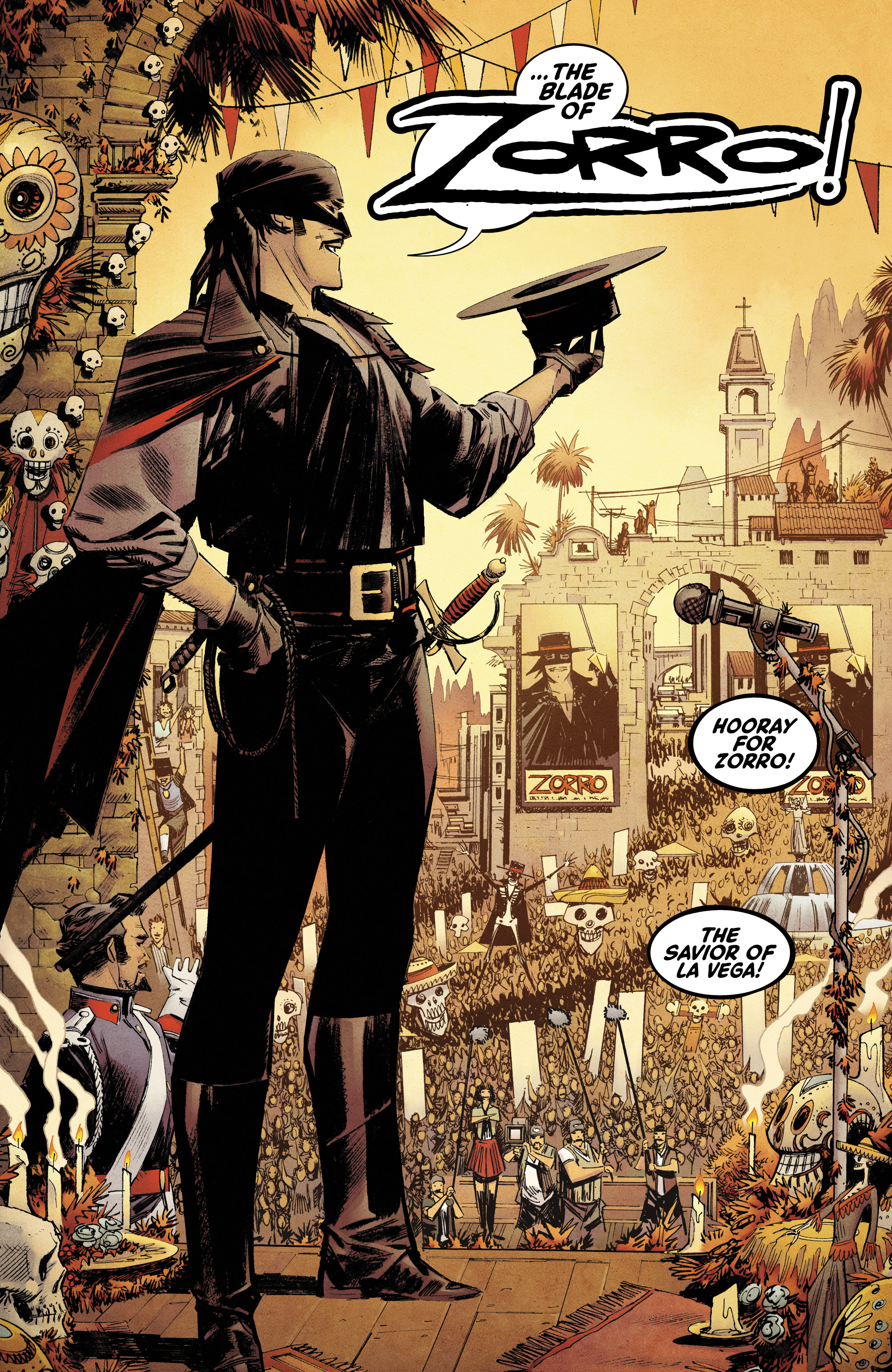 Read online Zorro: Man of the Dead comic -  Issue #1 - 4