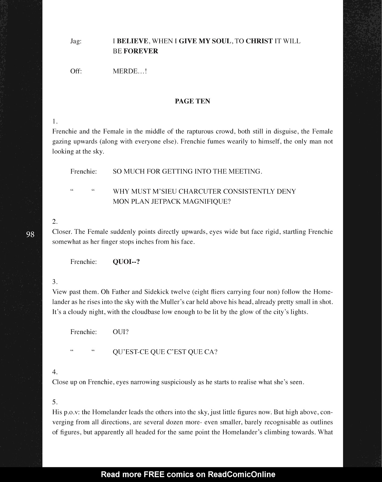 The Boys: Selected Scripts by Garth Ennis issue TPB (Part 1) - Page 99