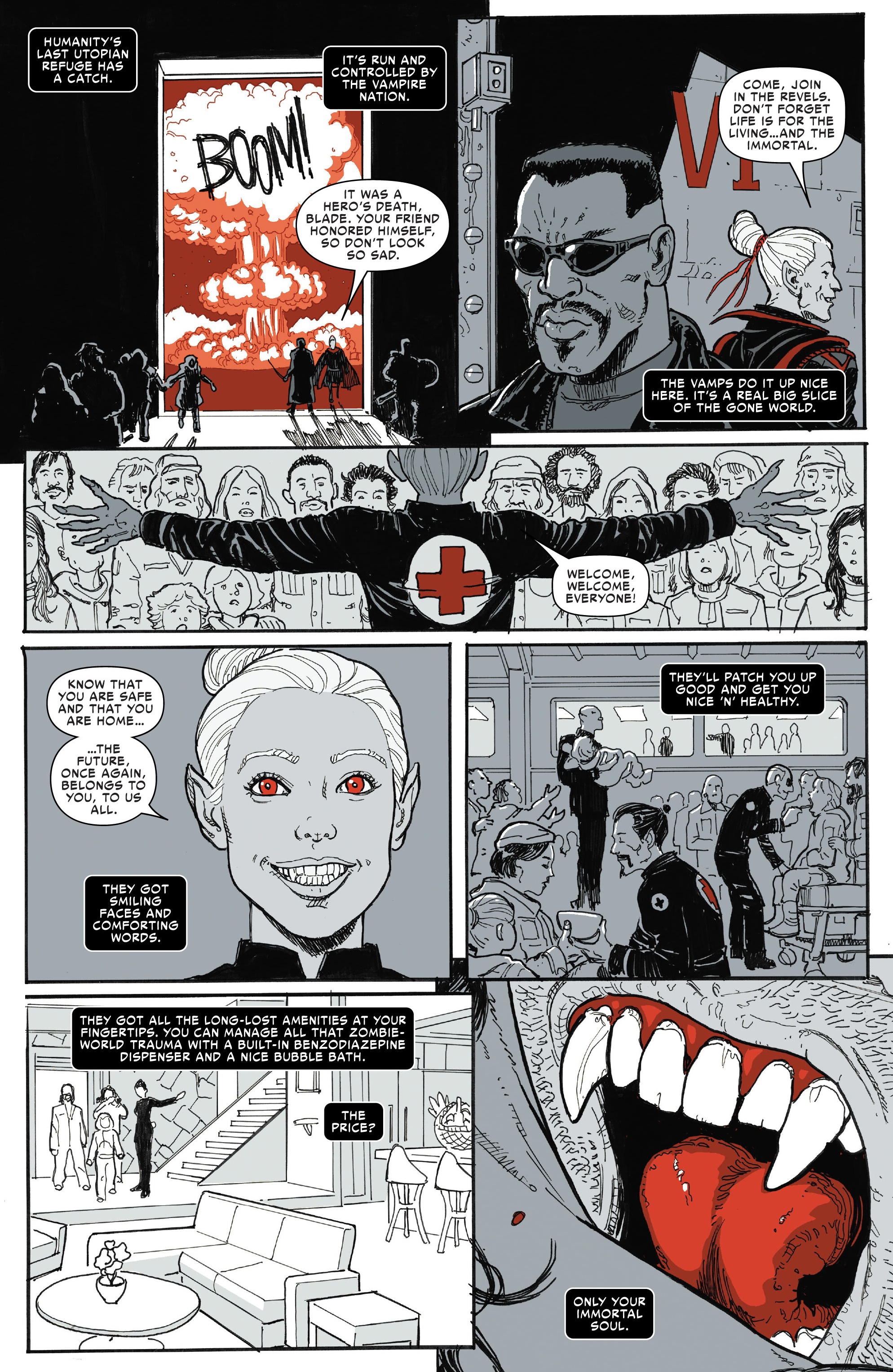 Read online Marvel Zombies: Black, White & Blood comic -  Issue #4 - 10