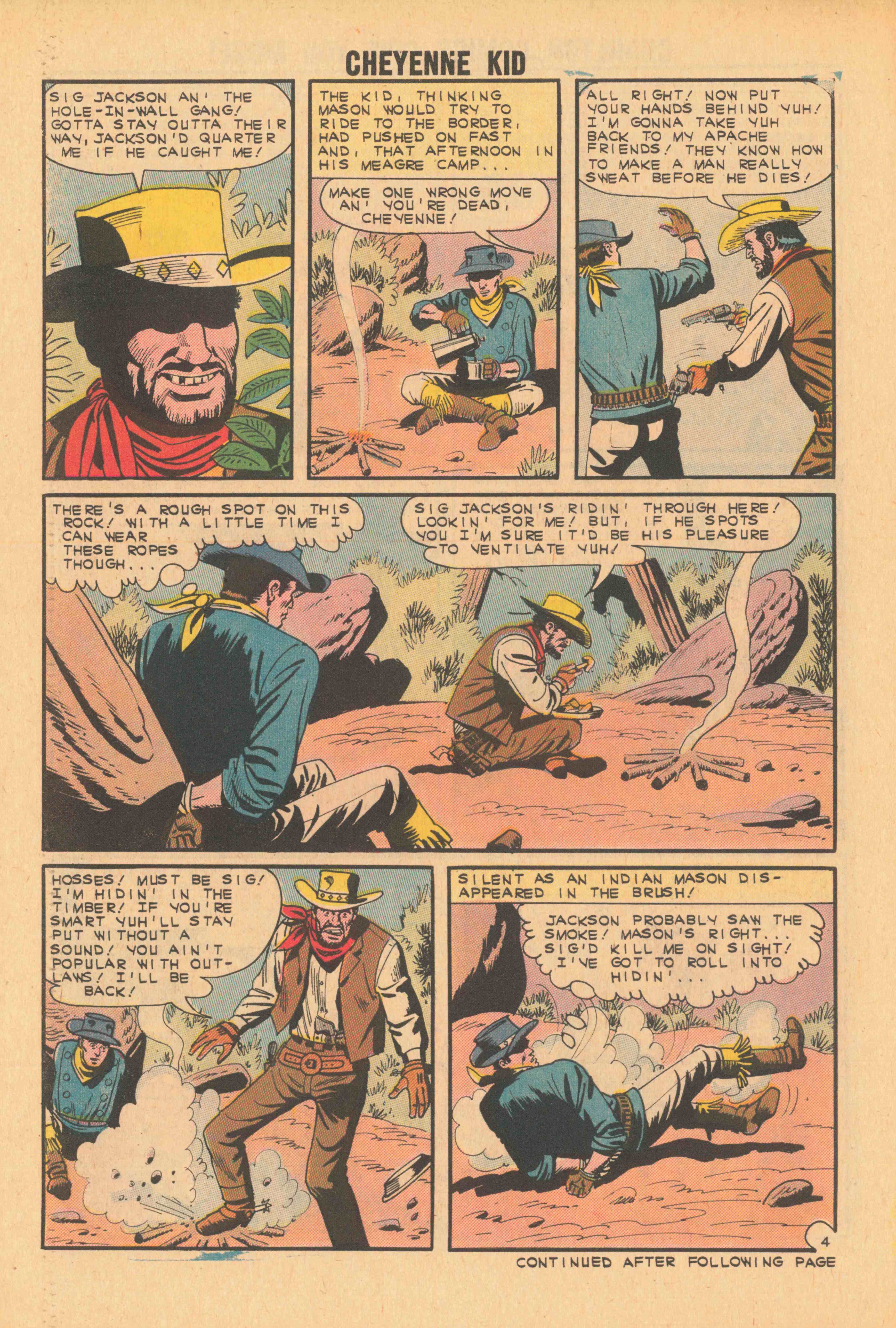Read online Cheyenne Kid comic -  Issue #38 - 30