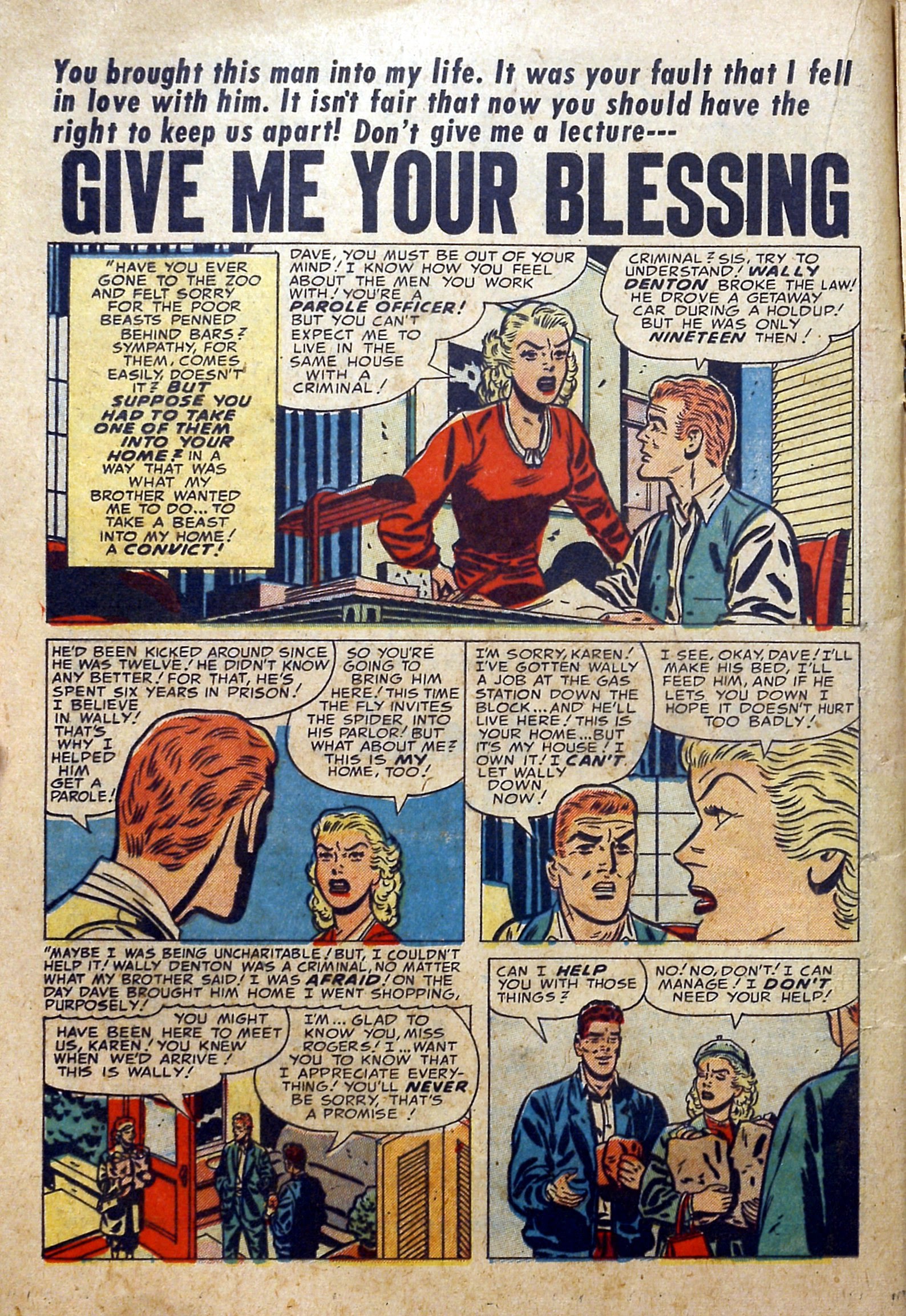 Read online Young Love (1949) comic -  Issue #51 - 16
