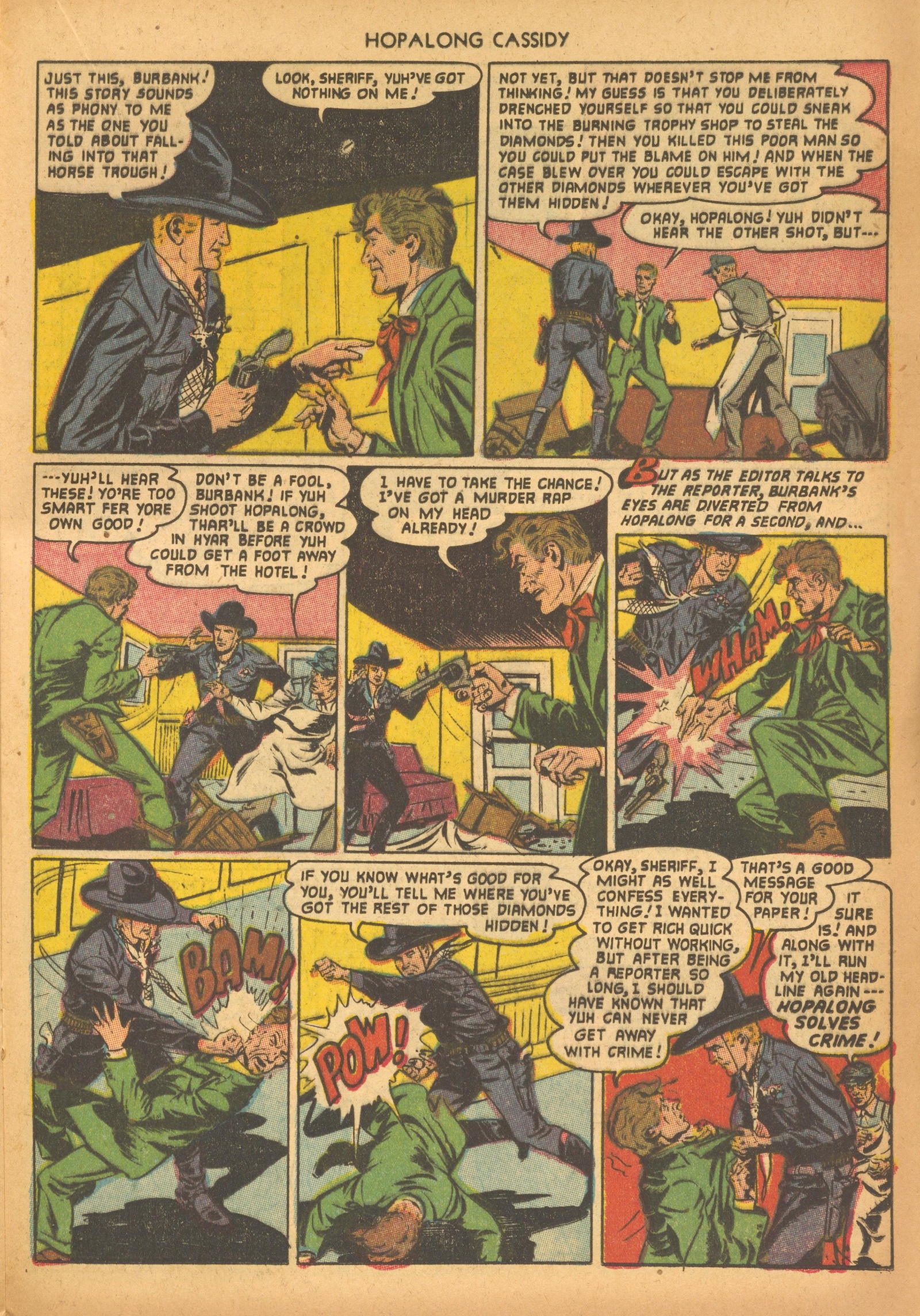 Read online Hopalong Cassidy comic -  Issue #73 - 21