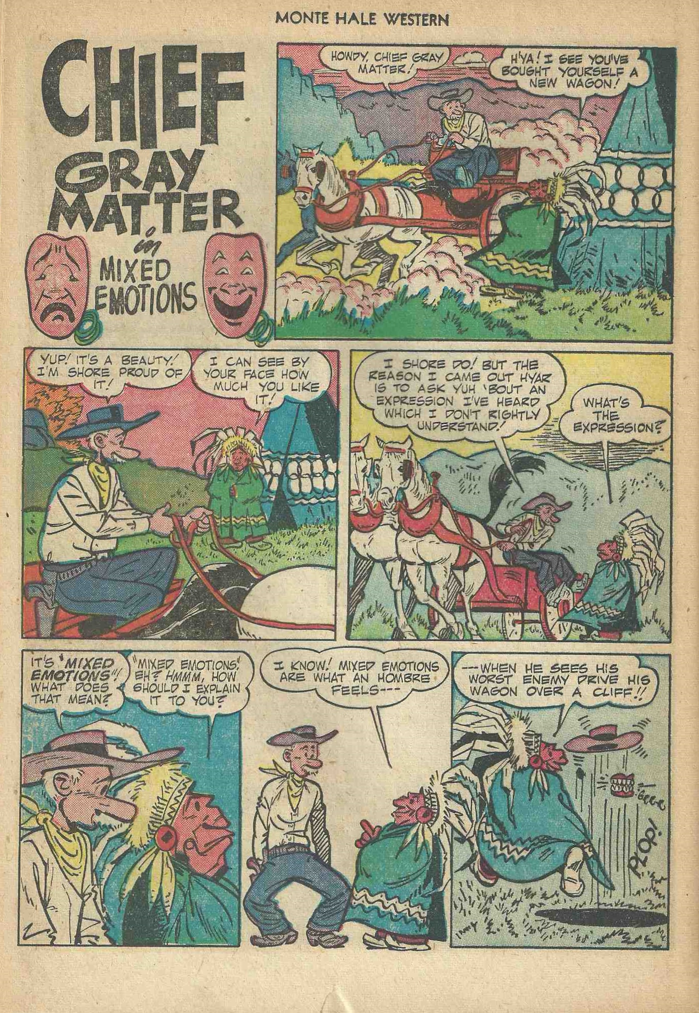 Read online Monte Hale Western comic -  Issue #57 - 16