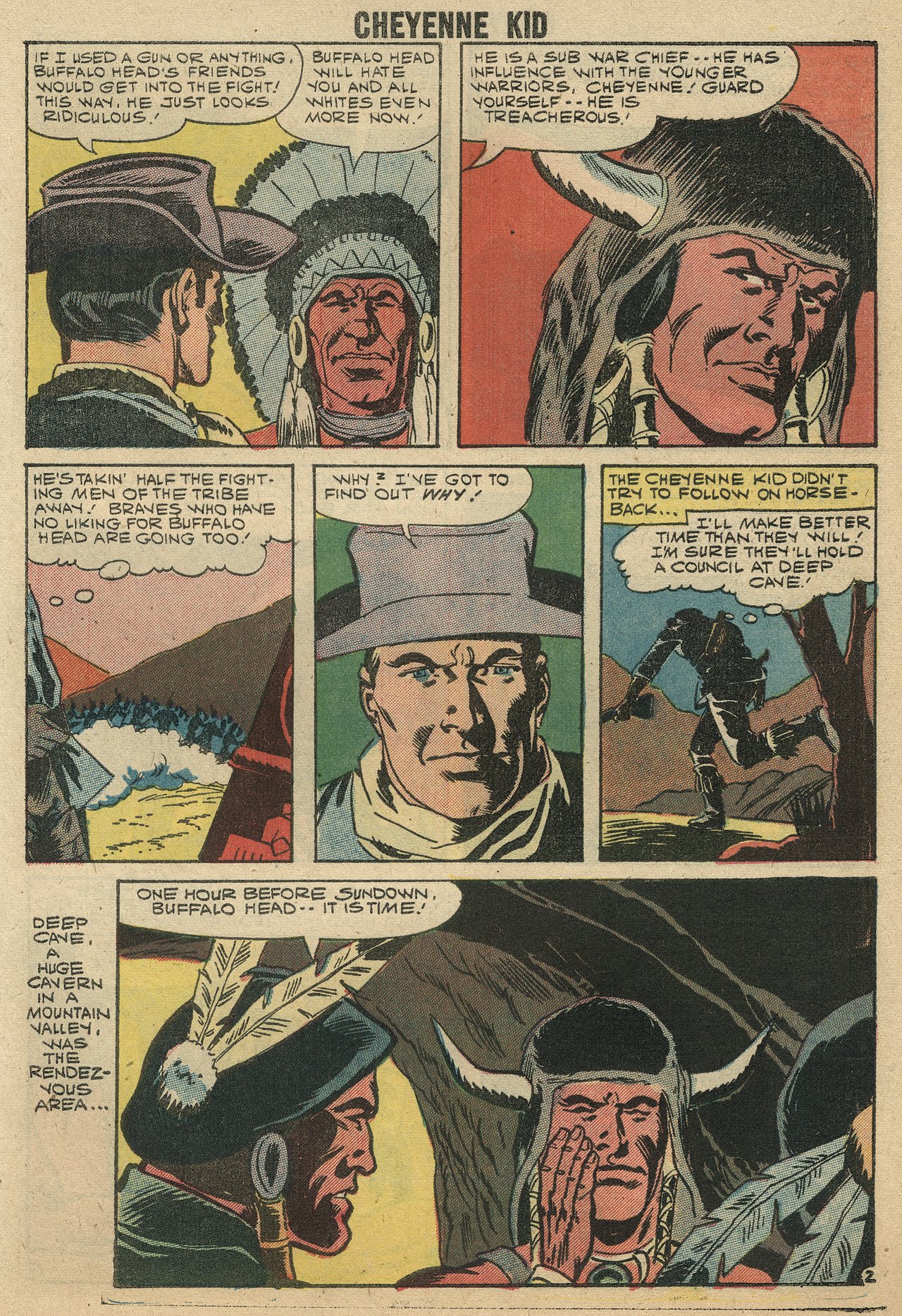 Read online Cheyenne Kid comic -  Issue #16 - 26