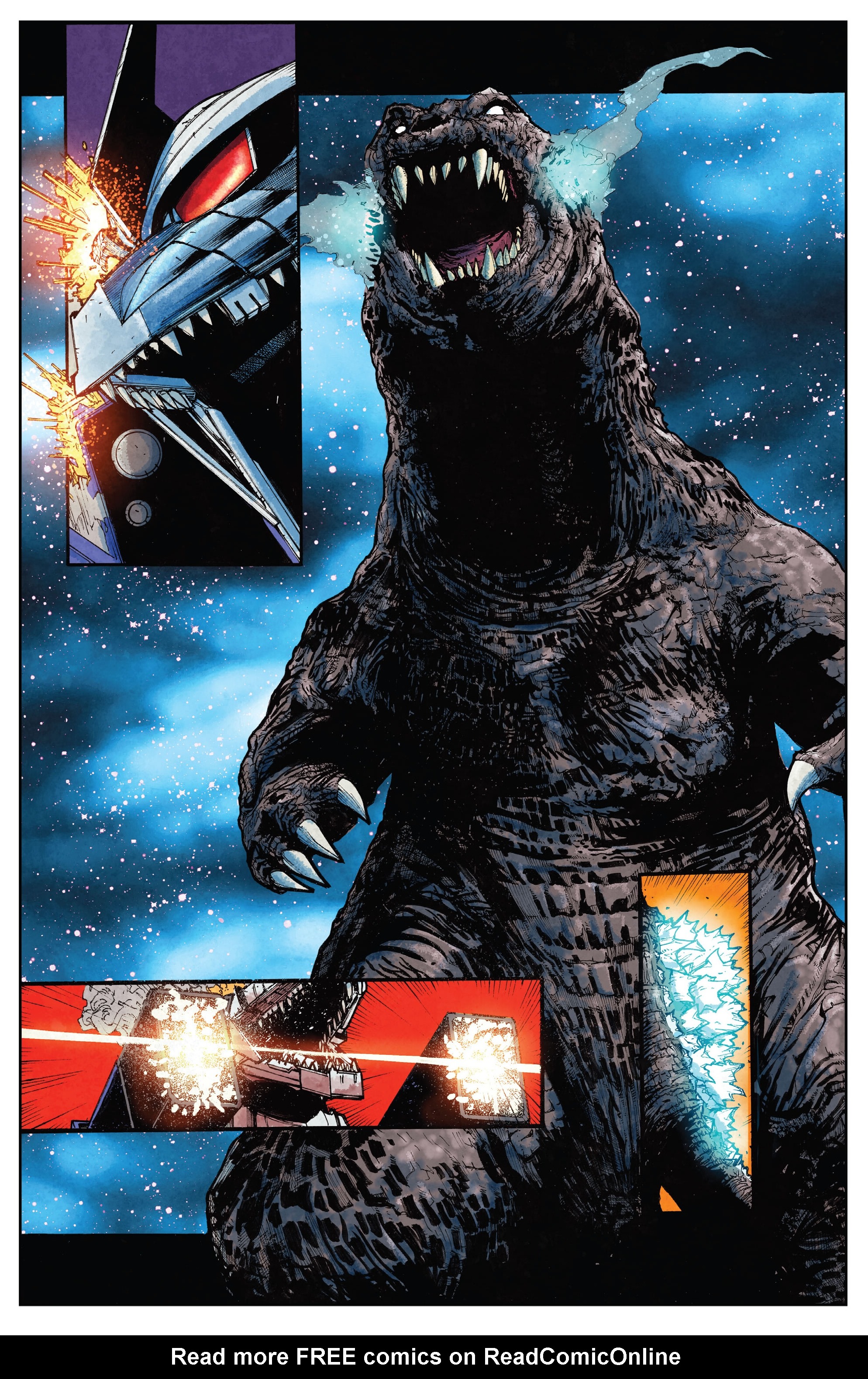 Read online Godzilla Rivals: vs. Mechagodzilla comic -  Issue # Full - 33