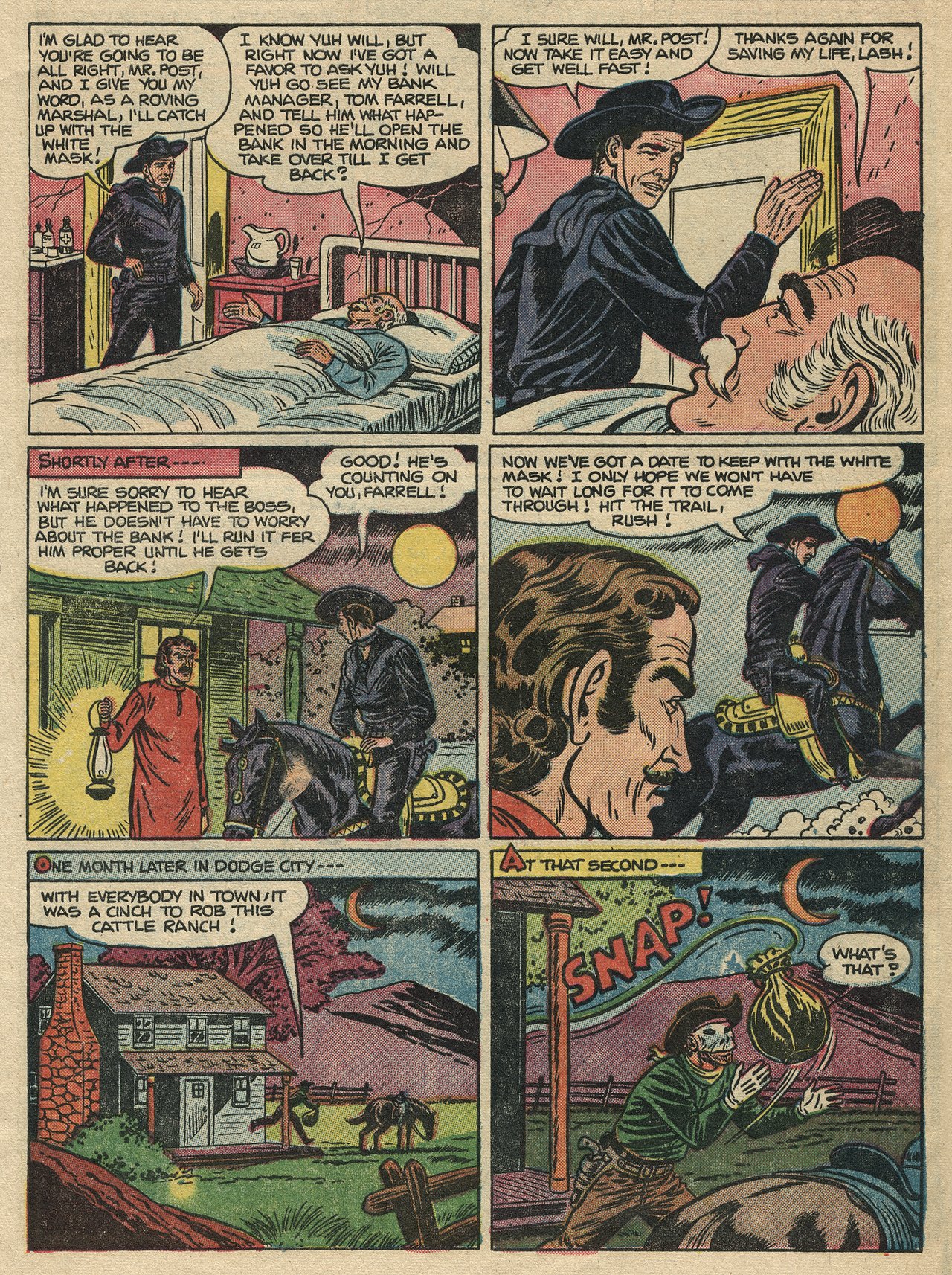 Read online Lash Larue Western (1949) comic -  Issue #54 - 5