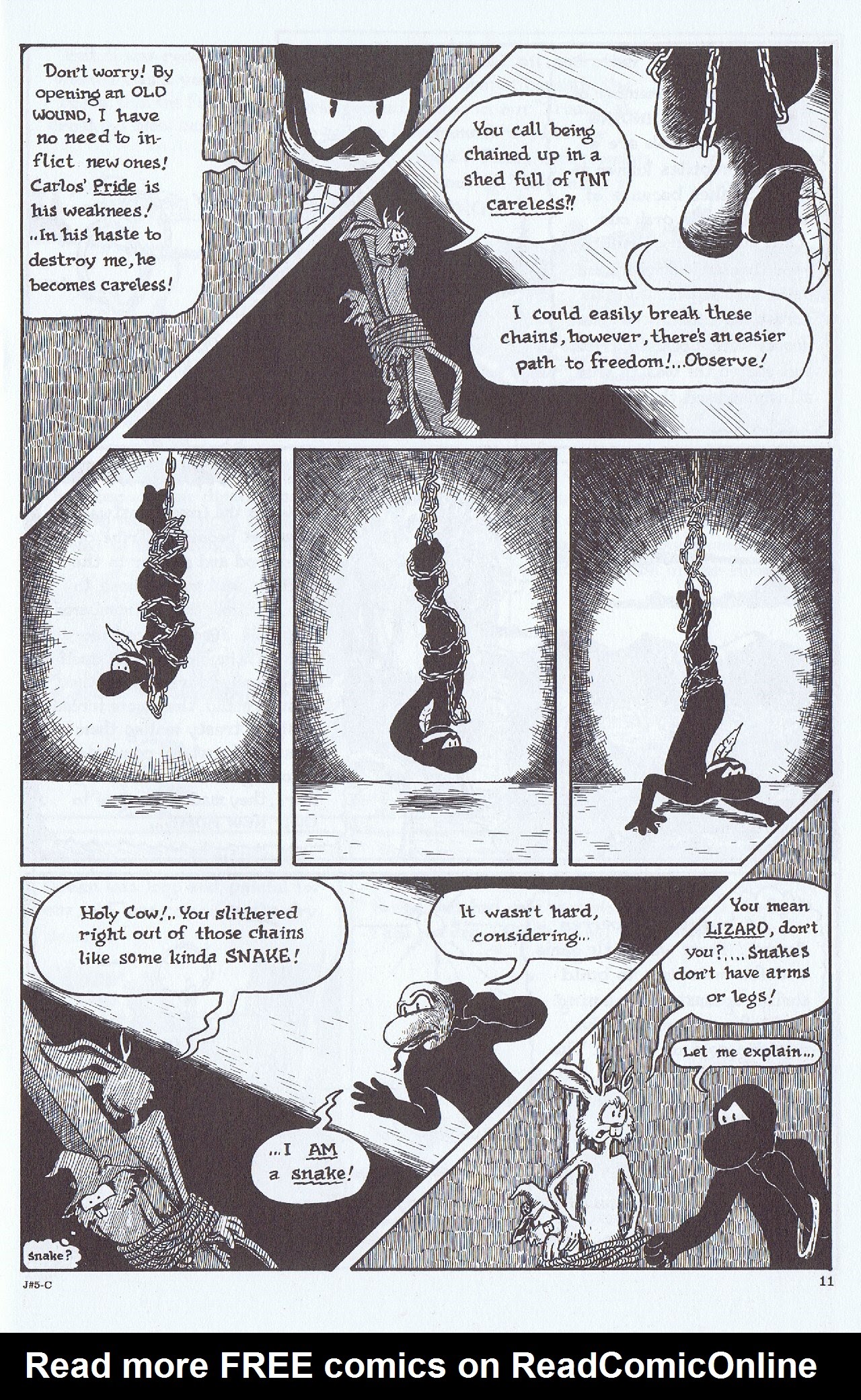 Read online Tales Of The Jackalope comic -  Issue #5 - 13
