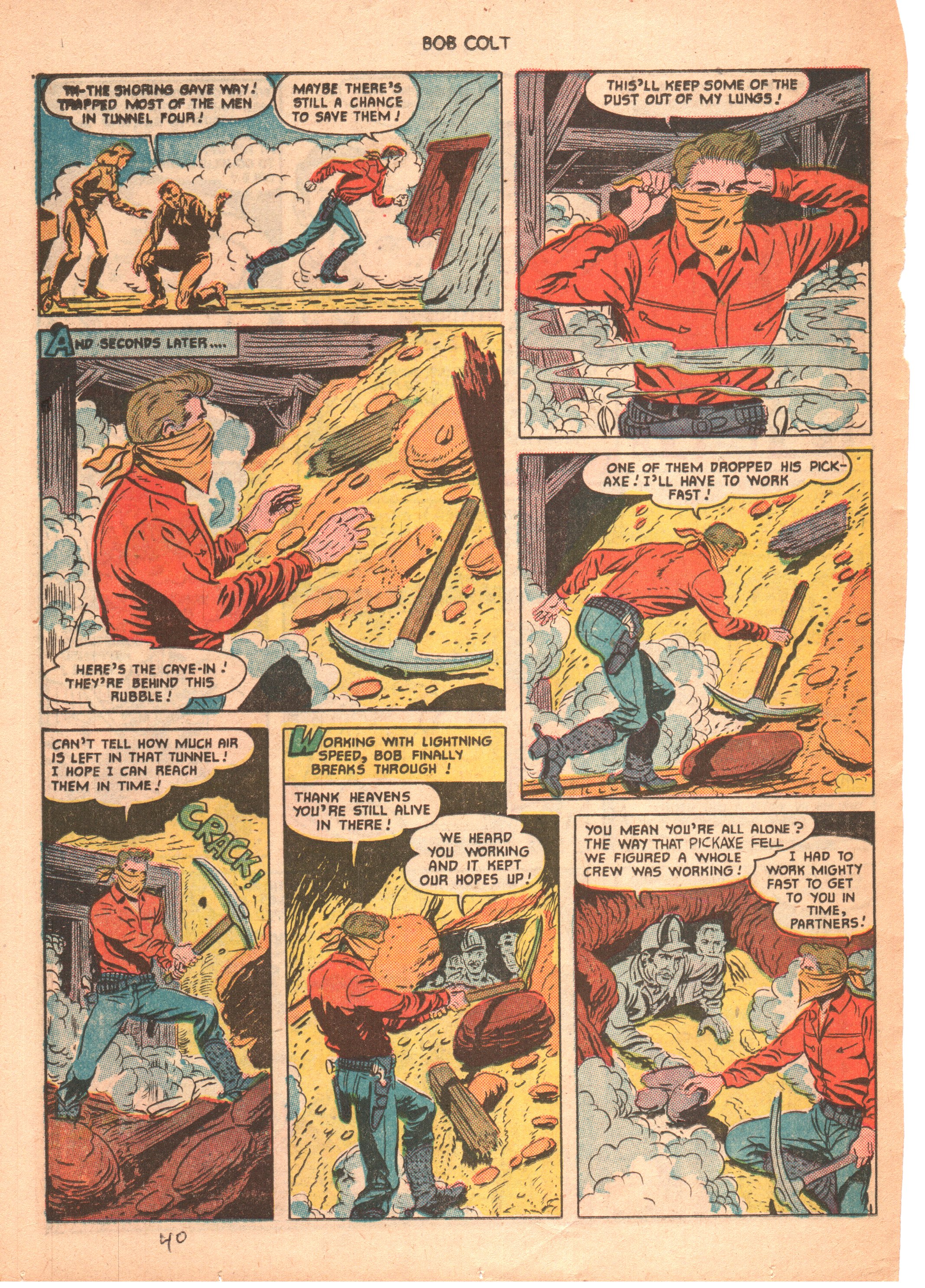 Read online Bob Colt Western comic -  Issue #6 - 7