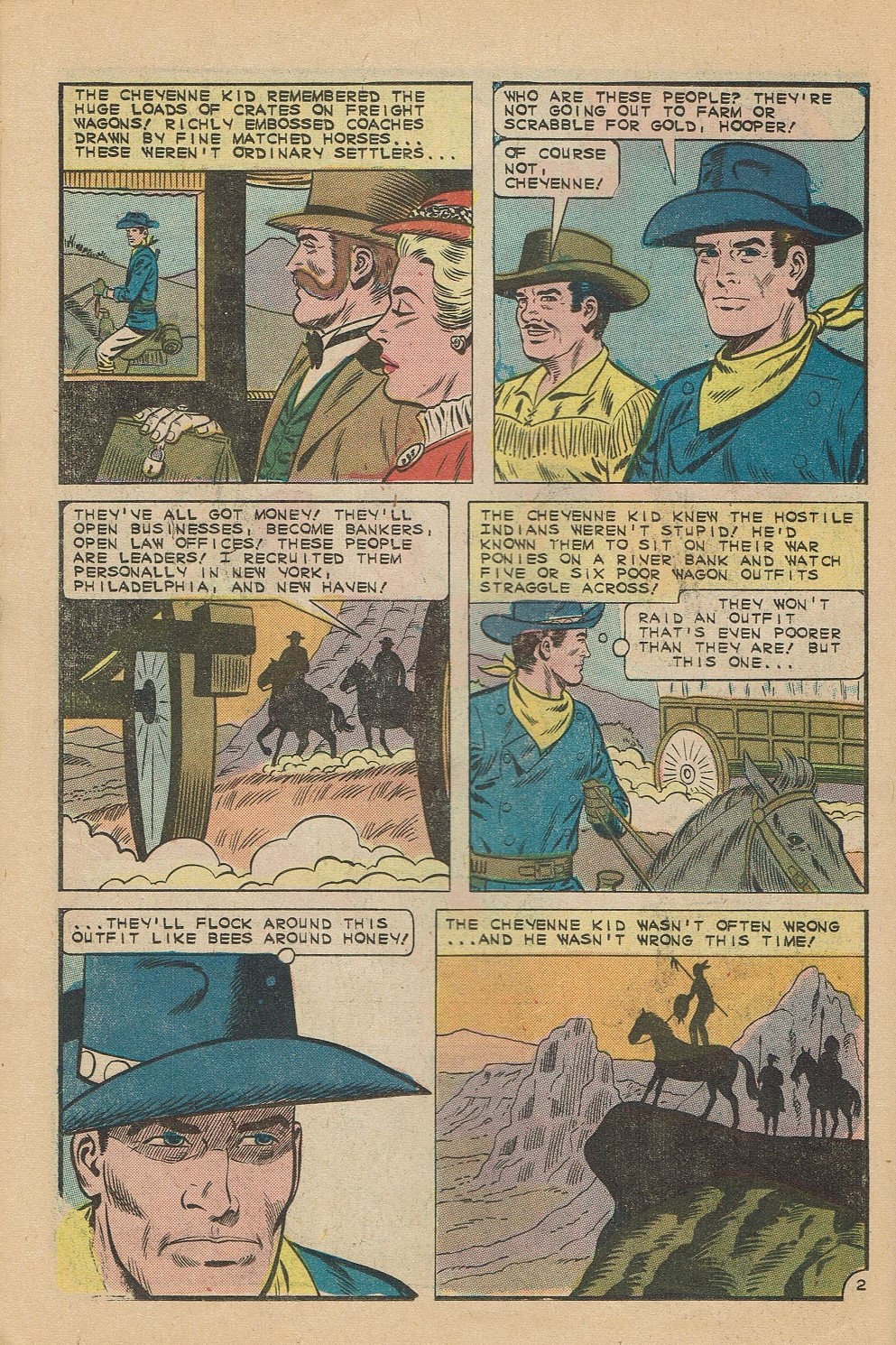 Read online Cheyenne Kid comic -  Issue #56 - 25