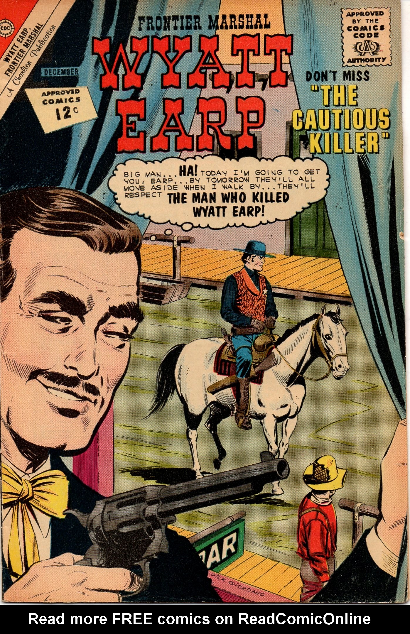 Read online Wyatt Earp Frontier Marshal comic -  Issue #45 - 1