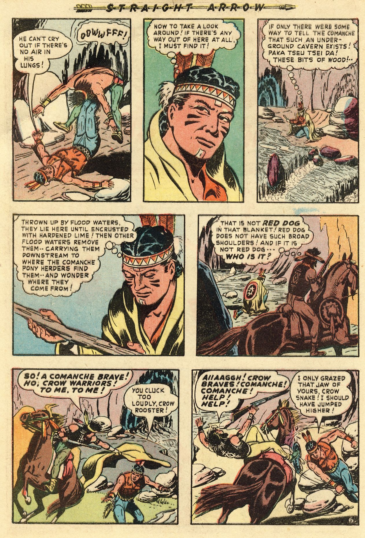 Read online Straight Arrow comic -  Issue #10 - 8