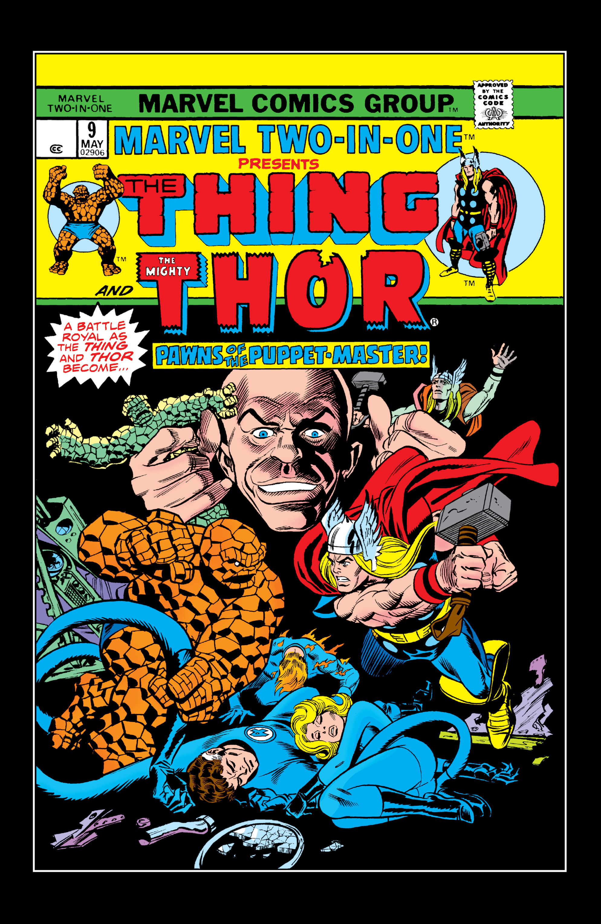 Read online Marvel Two-In-One comic -  Issue #9 - 1
