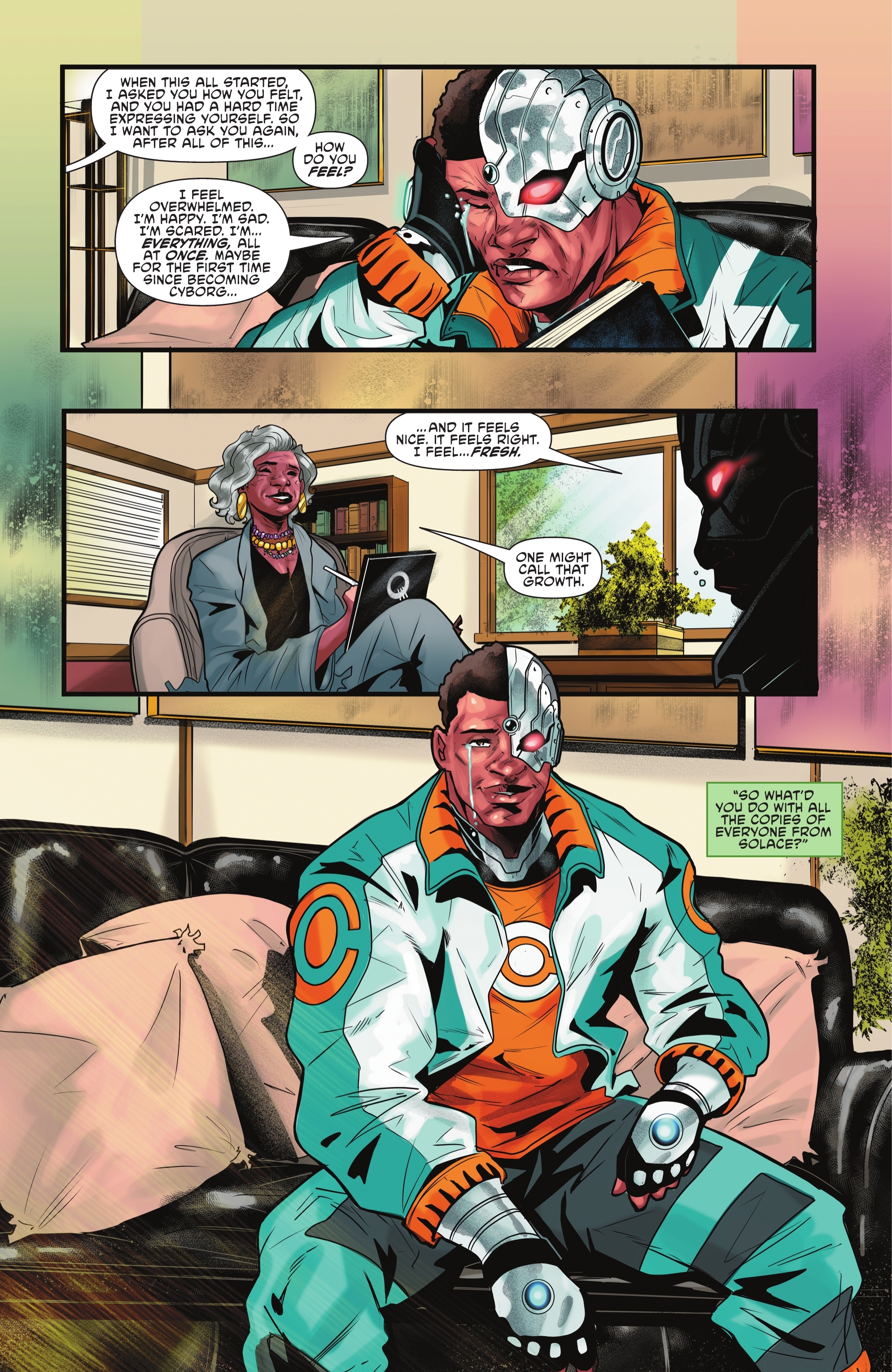 Read online Cyborg (2023) comic -  Issue #6 - 21