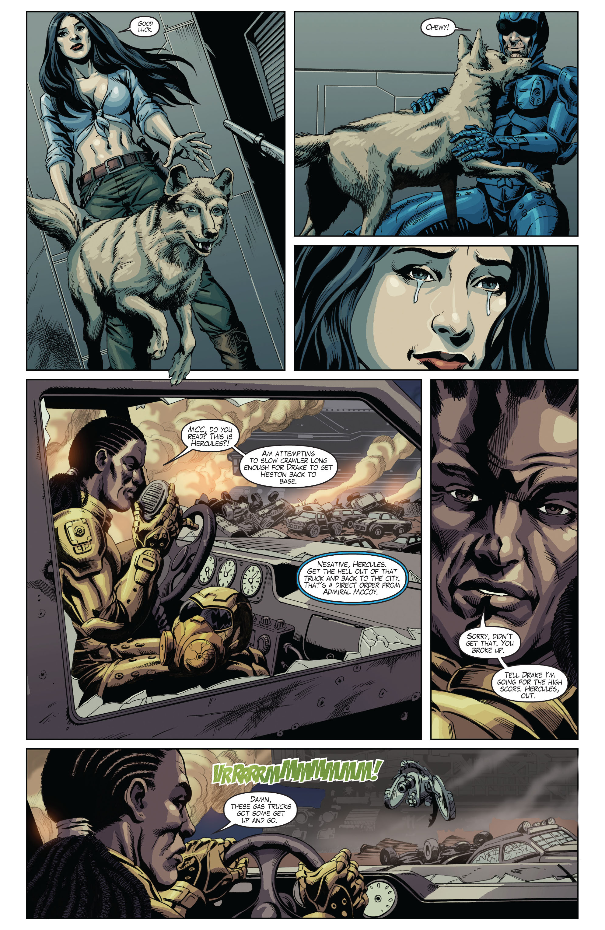 Read online Marksmen comic -  Issue #4 - 17