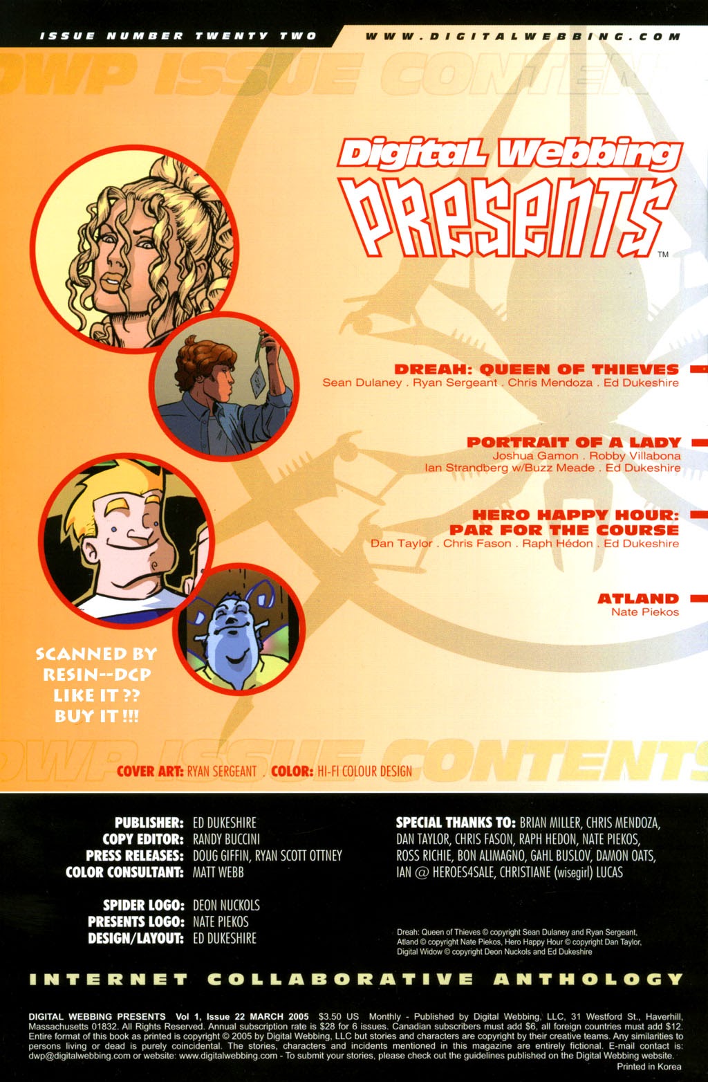 Read online Digital Webbing Presents comic -  Issue #22 - 2