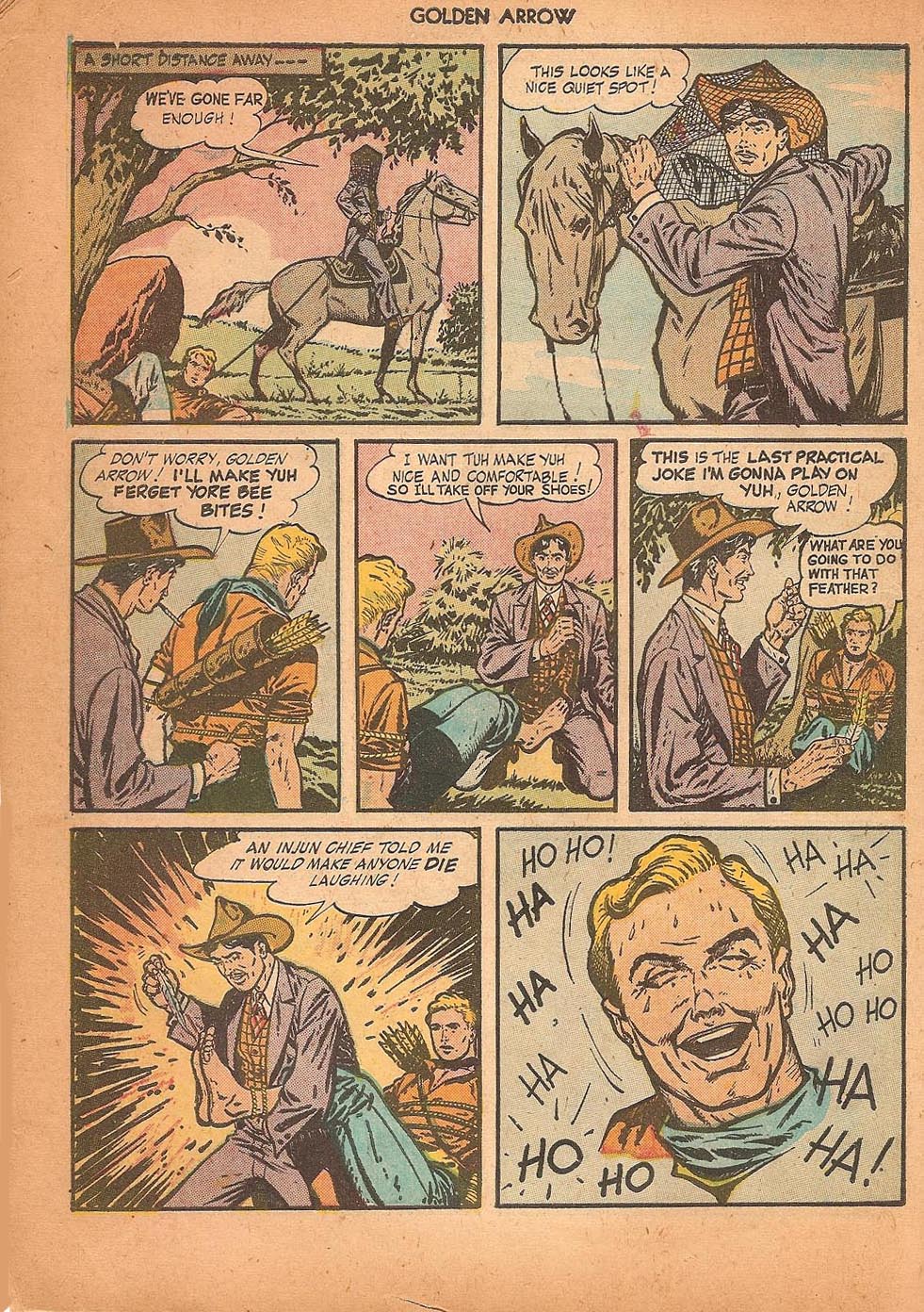 Read online Golden Arrow comic -  Issue #5 - 22