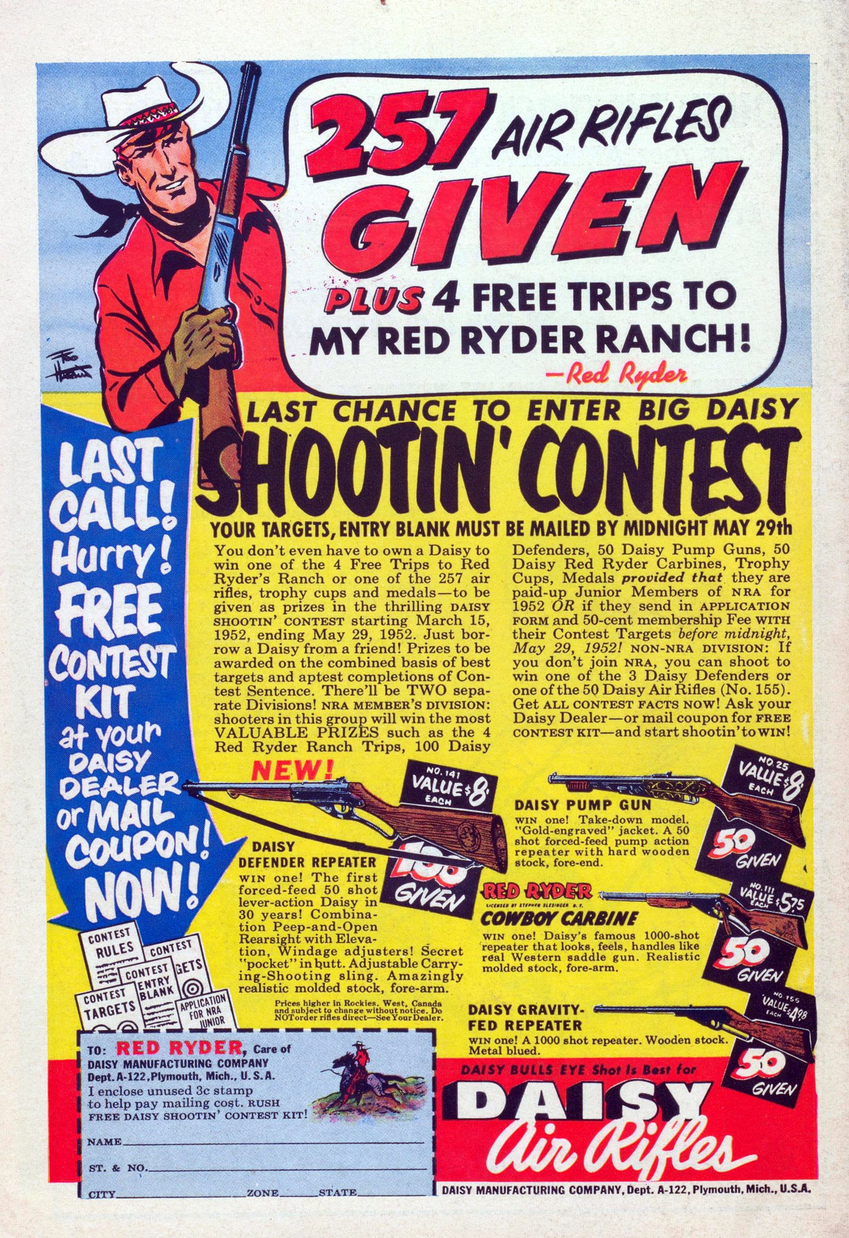 Read online Lash Larue Western (1949) comic -  Issue #30 - 36