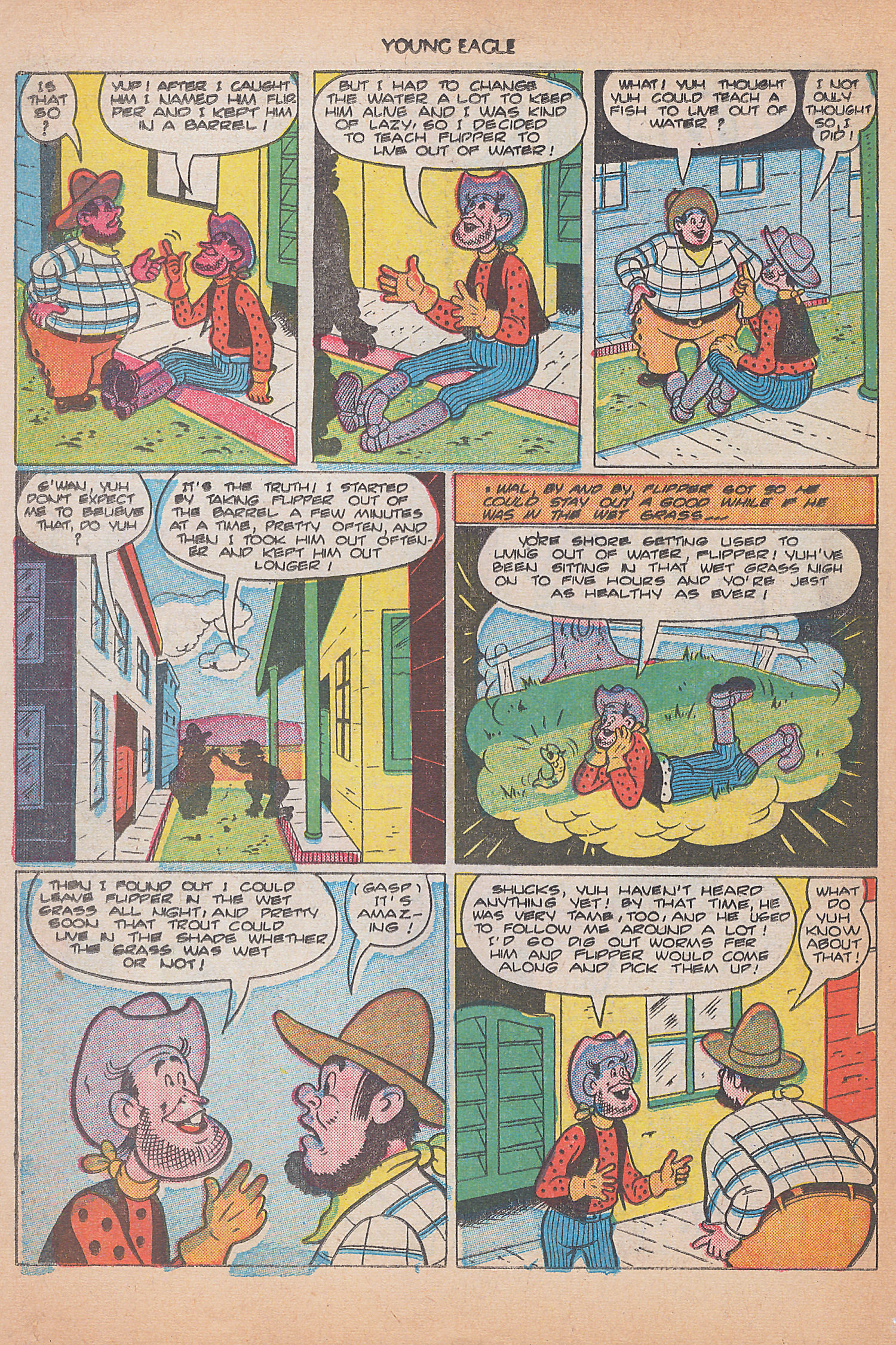 Read online Young Eagle comic -  Issue #3 - 18