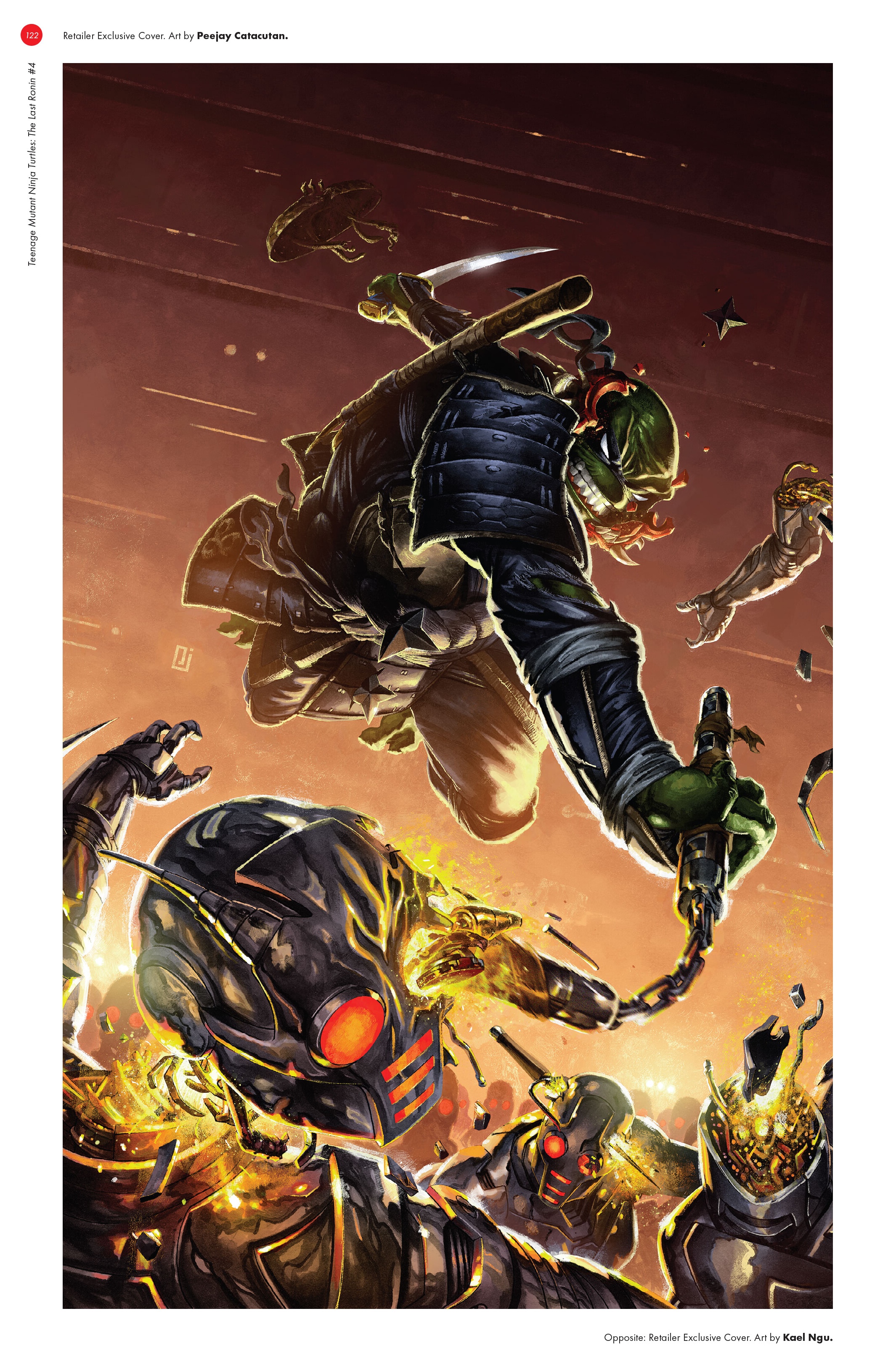 Read online Teenage Mutant Ninja Turtles: The Last Ronin - The Covers comic -  Issue # TPB (Part 2) - 19