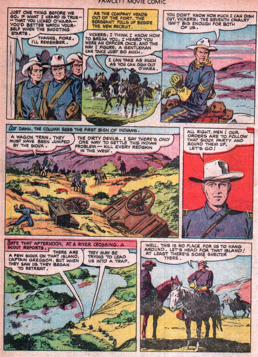 Read online Fawcett Movie Comic comic -  Issue #13 - 11