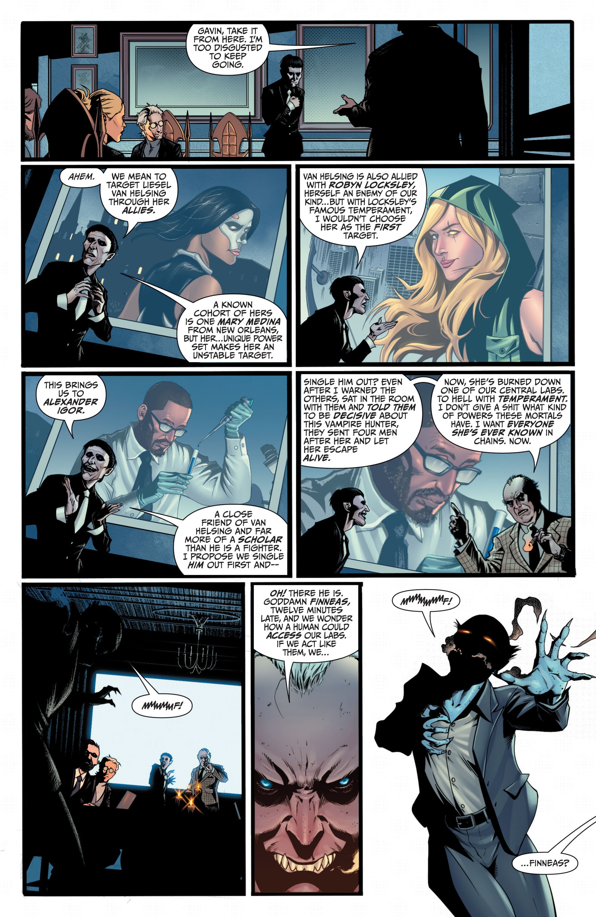 Read online Van Helsing Annual: Bride of the Night comic -  Issue # Full - 4