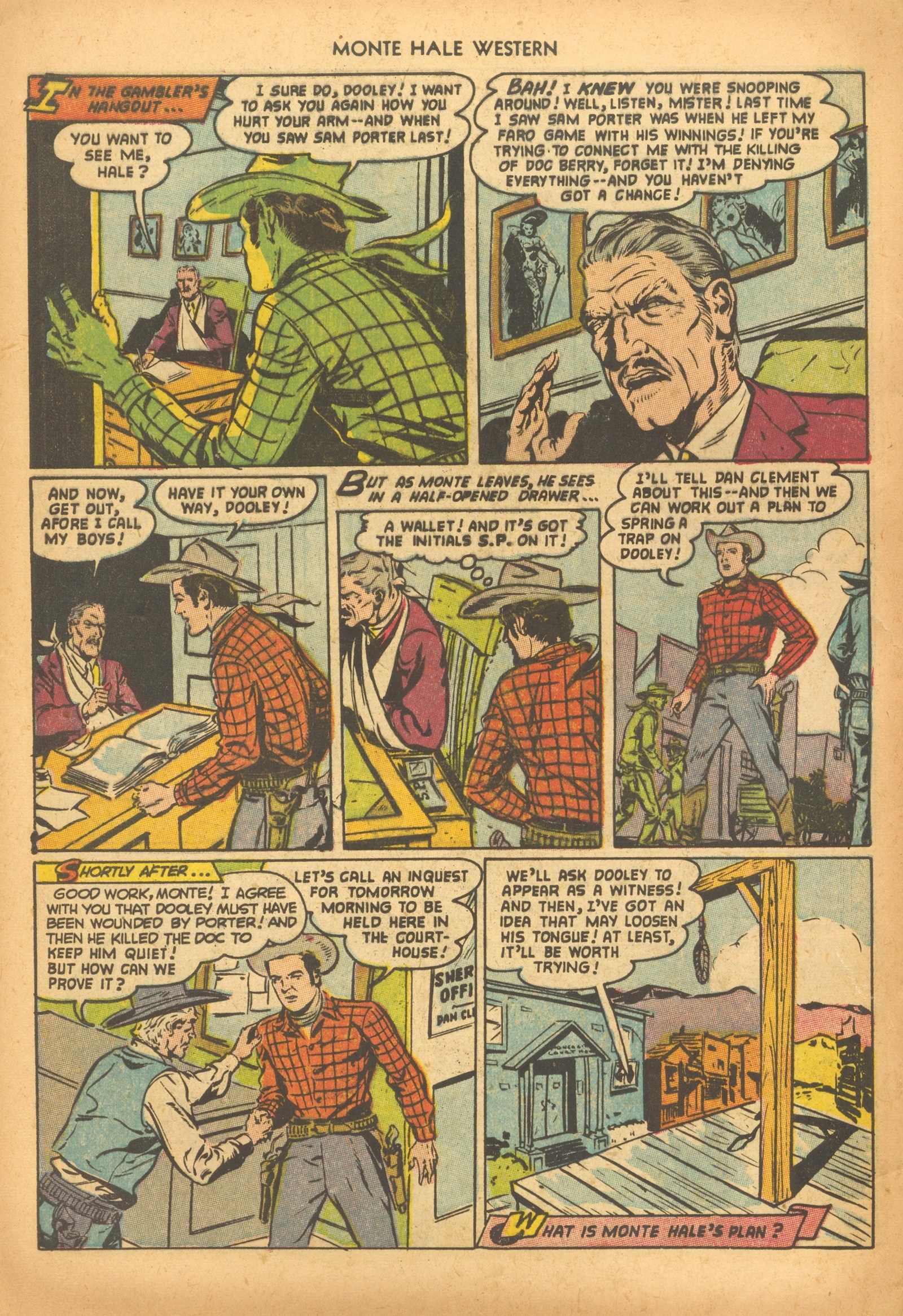 Read online Monte Hale Western comic -  Issue #79 - 32