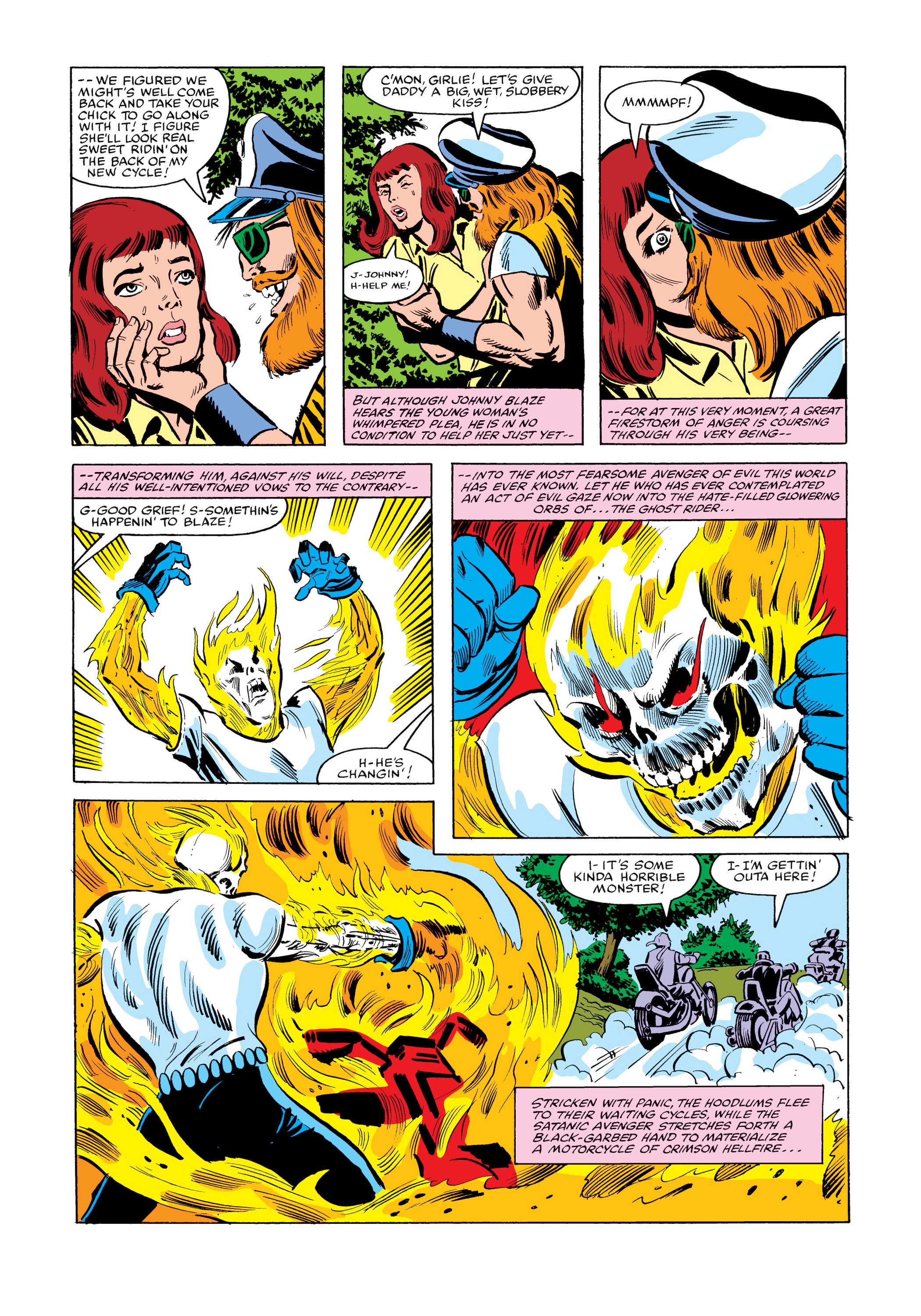 Read online Marvel Masterworks: Ghost Rider comic -  Issue # TPB 4 (Part 3) - 22