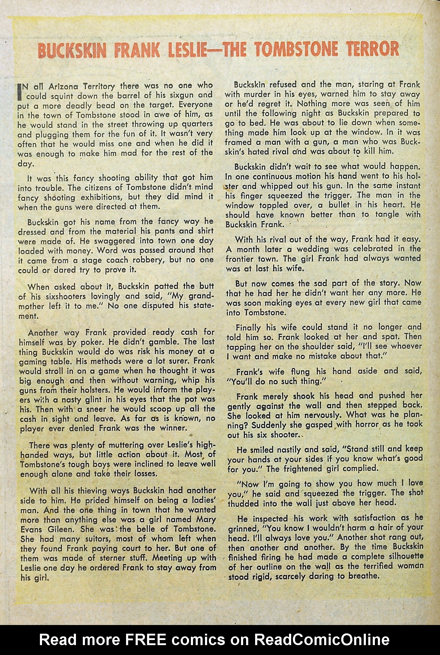 Read online Gunsmoke comic -  Issue #12 - 18