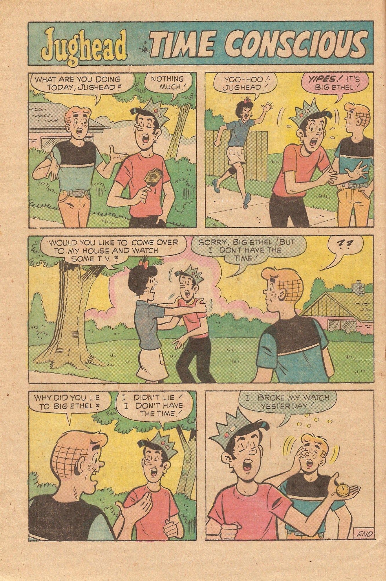 Read online Jughead's Jokes comic -  Issue #40 - 4