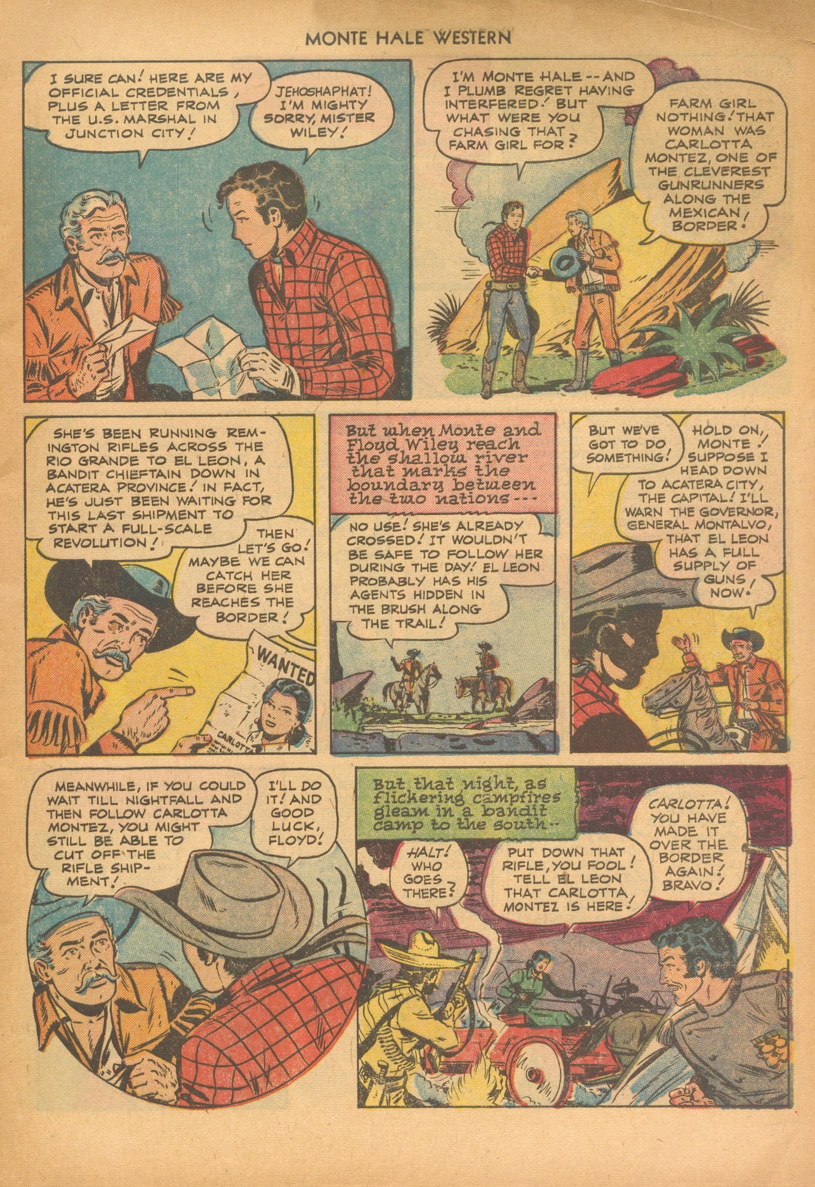 Read online Monte Hale Western comic -  Issue #72 - 5