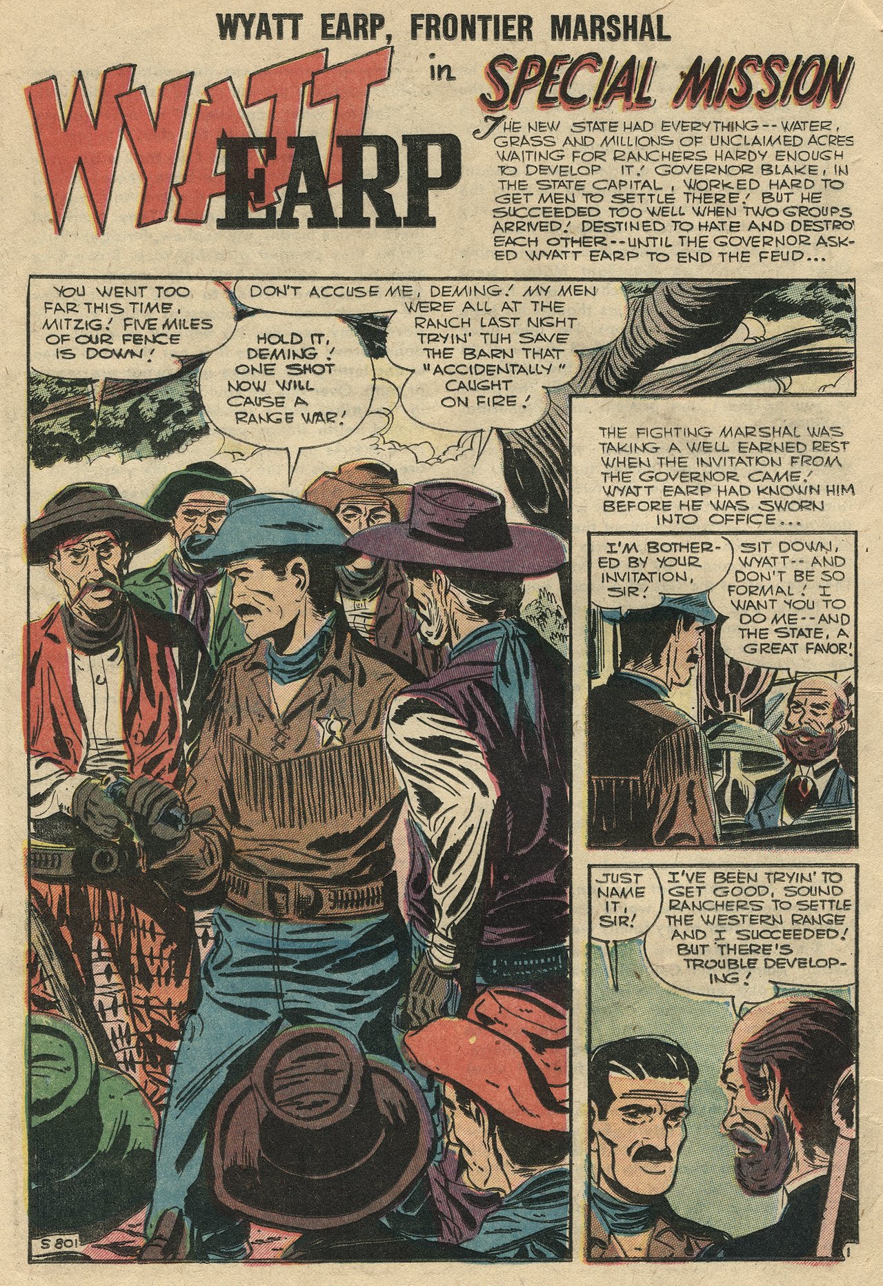 Read online Wyatt Earp Frontier Marshal comic -  Issue #14 - 20
