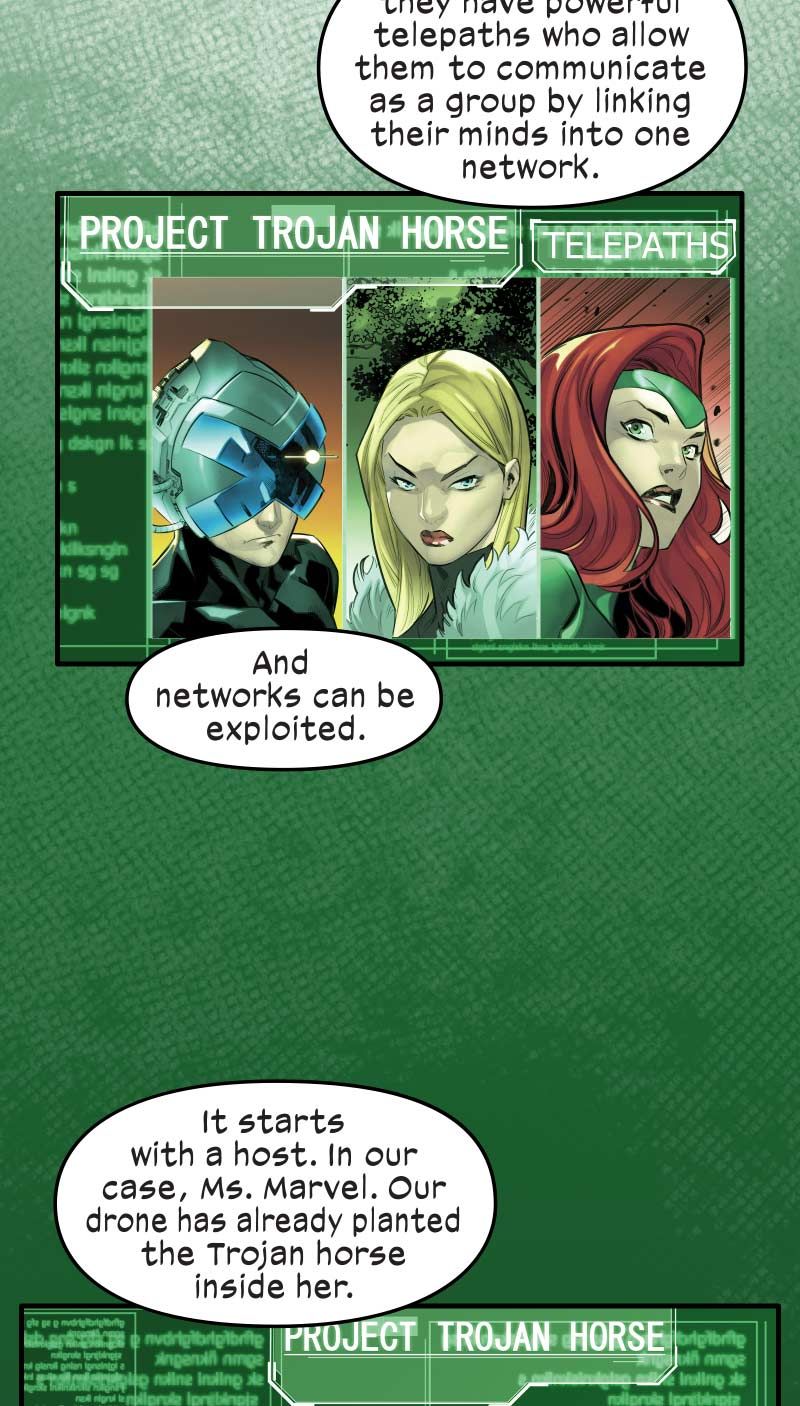 Read online Ms. Marvel: The New Mutant Infinity Comics comic -  Issue #3 - 21