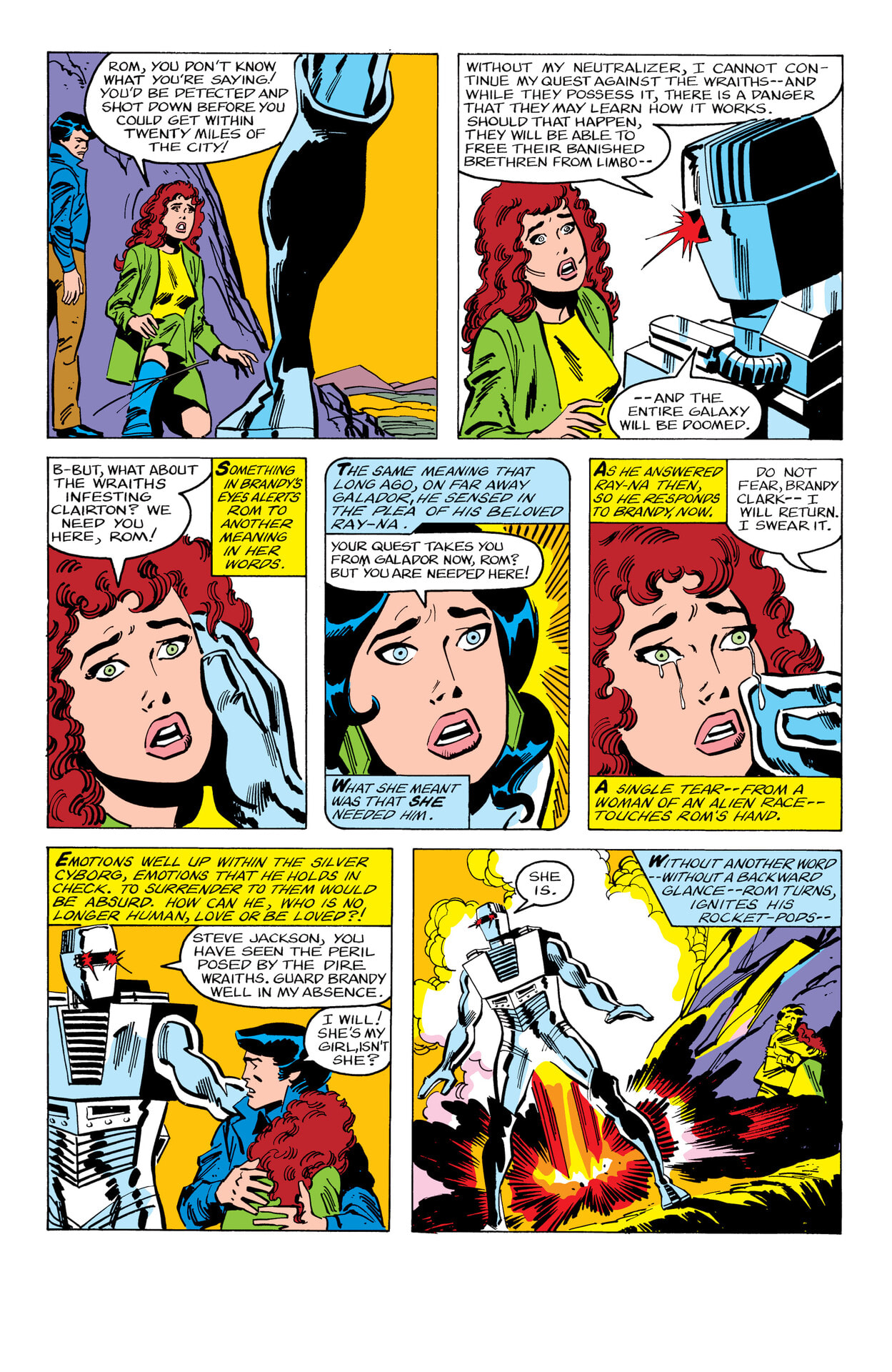 Read online Rom: The Original Marvel Years Omnibus comic -  Issue # TPB (Part 2) - 93