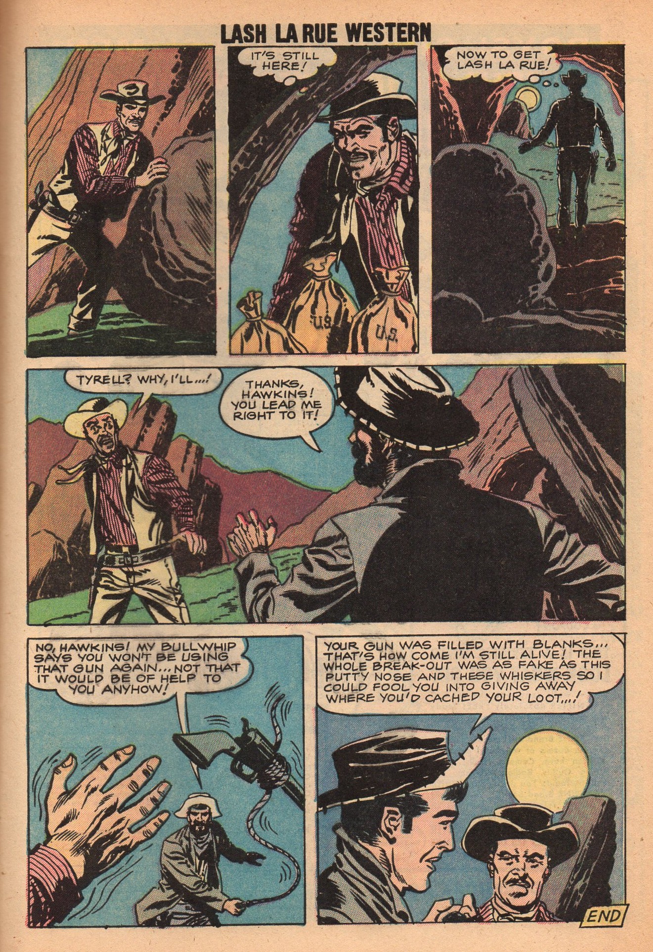 Read online Lash Larue Western (1949) comic -  Issue #72 - 33