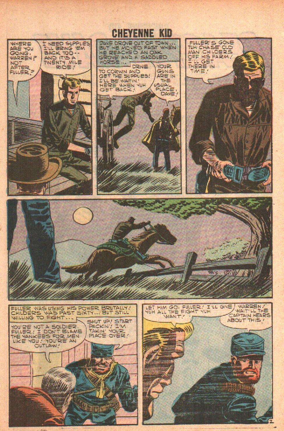 Read online Cheyenne Kid comic -  Issue #11 - 18