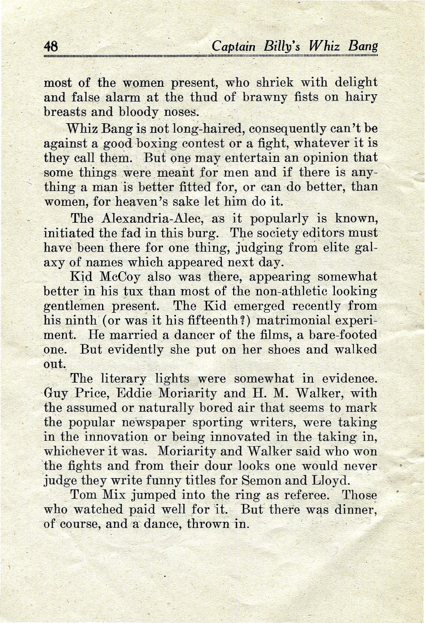 Read online Captain Billy's Whiz Bang comic -  Issue #21 - 50