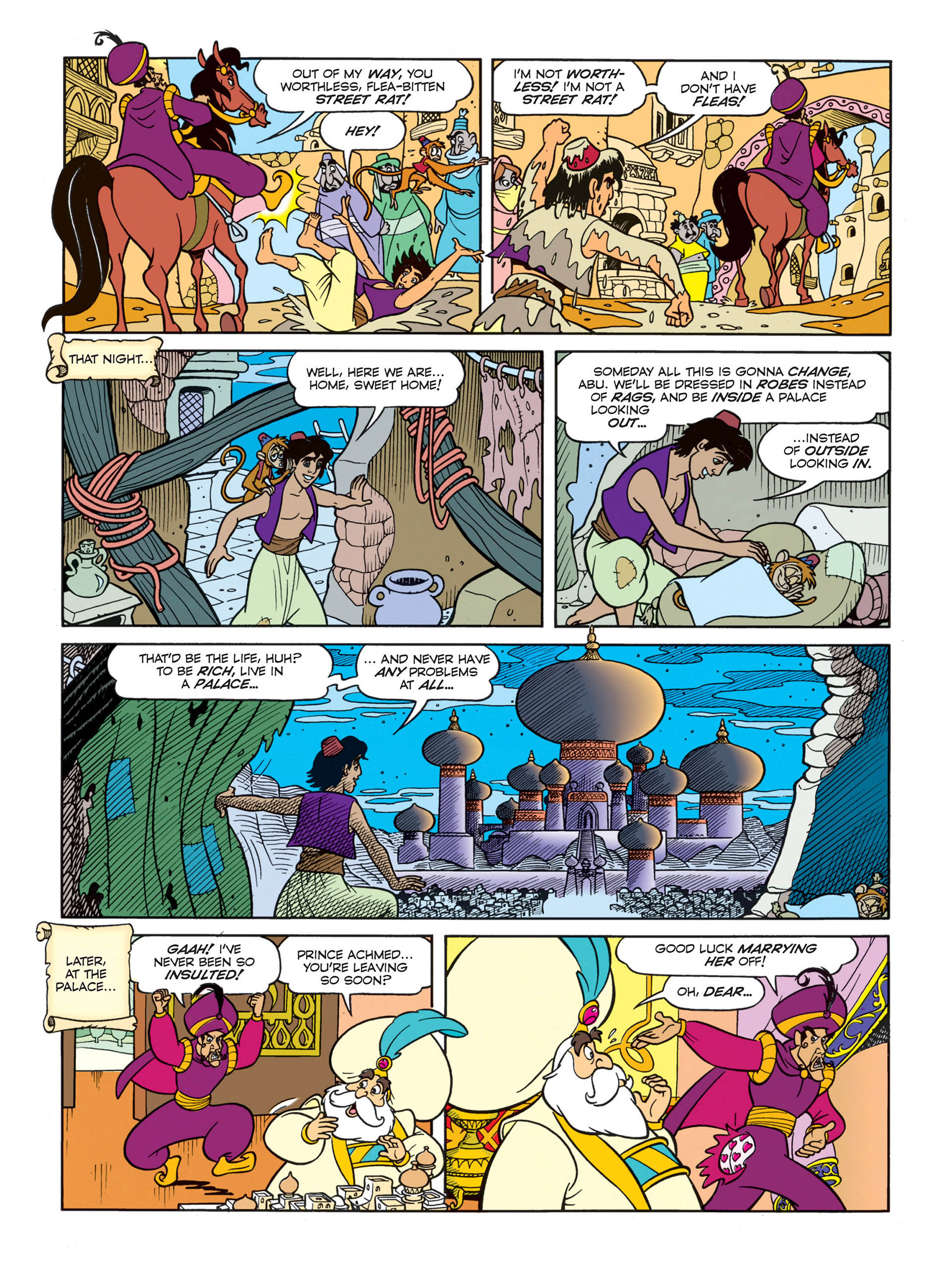 Read online Disney's Aladdin - The Official Movie Adaptation comic -  Issue # Full - 5