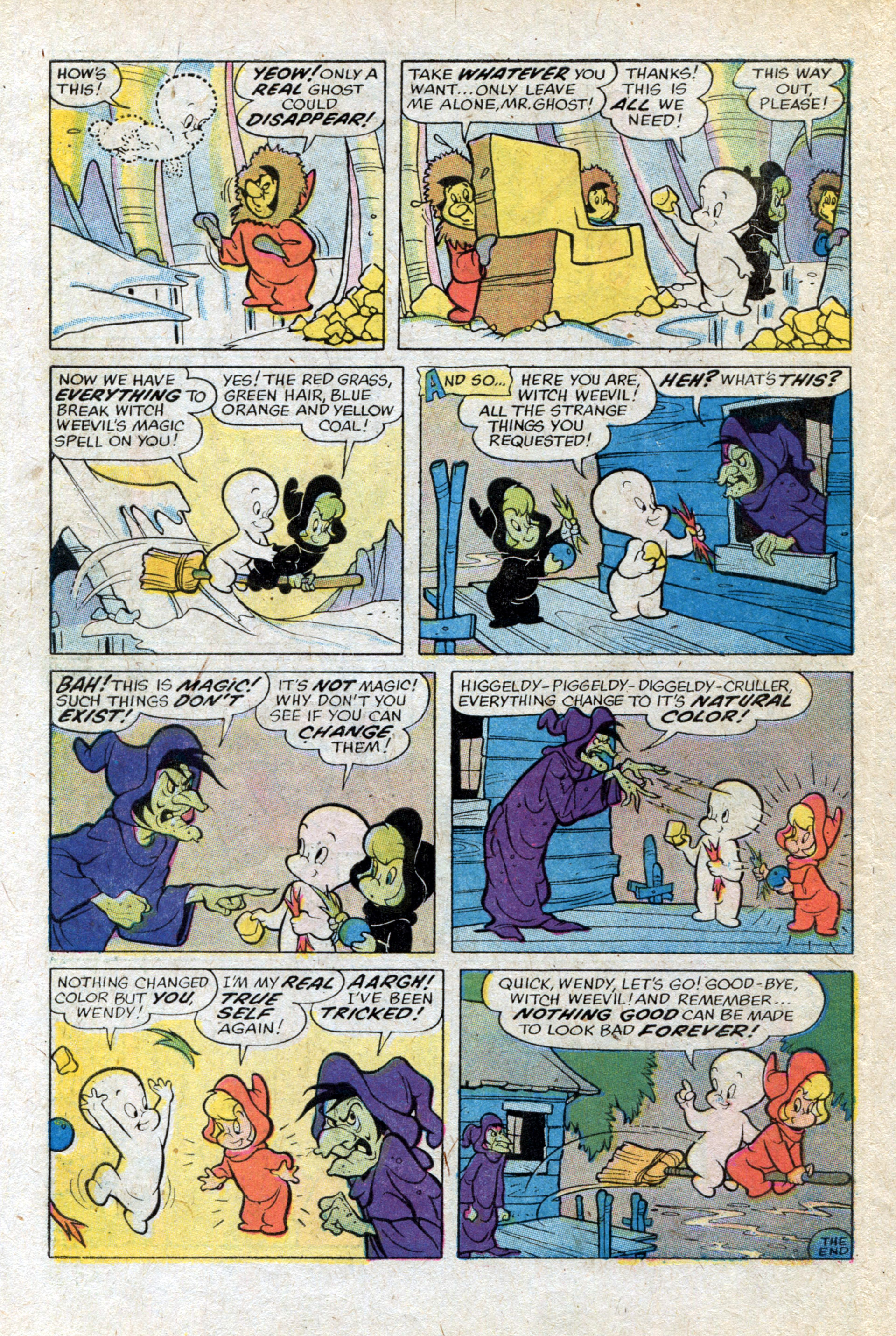 Read online Casper Strange Ghost Stories comic -  Issue #8 - 34