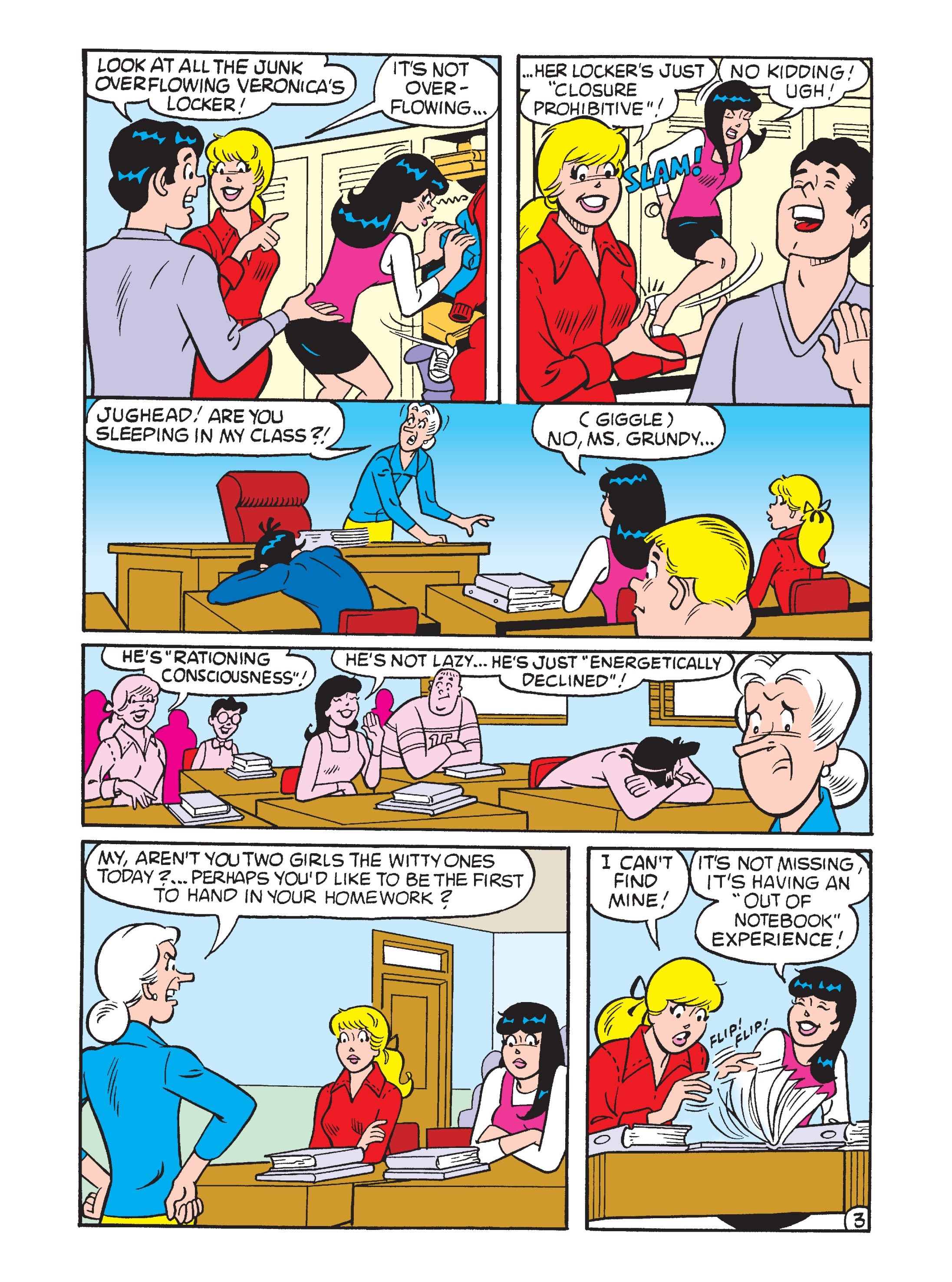 Read online Betty & Veronica Friends Double Digest comic -  Issue #233 - 123