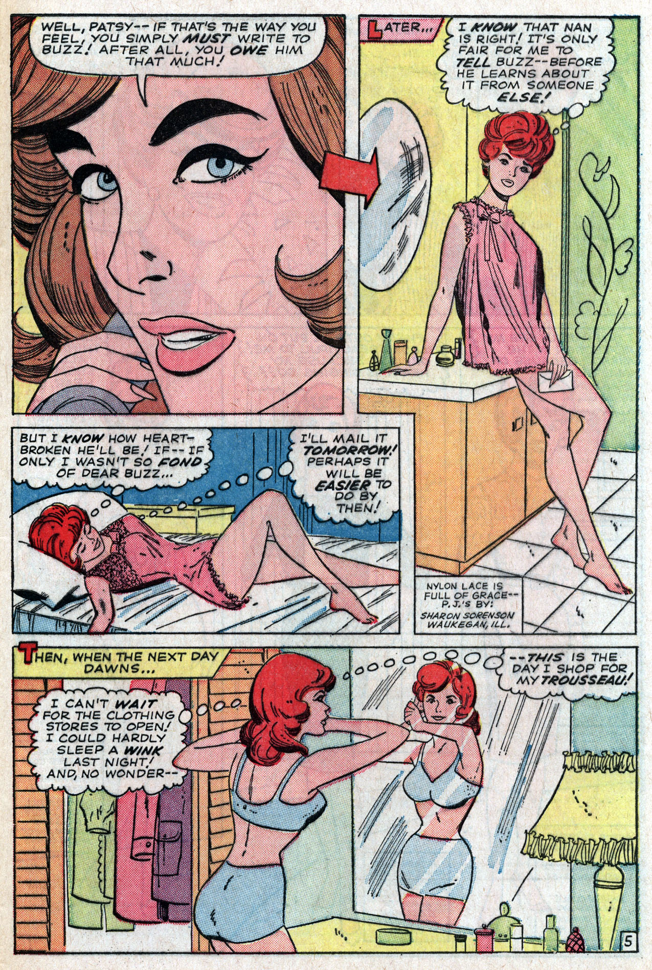 Read online Patsy and Hedy comic -  Issue #98 - 9