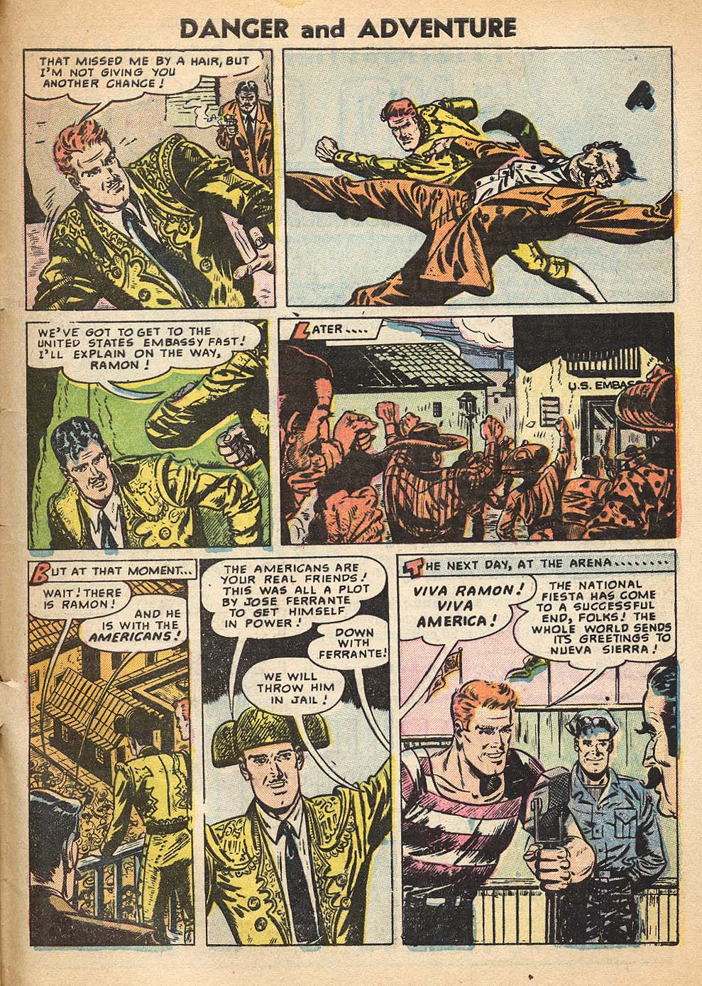 Read online Danger and Adventure comic -  Issue #26 - 33